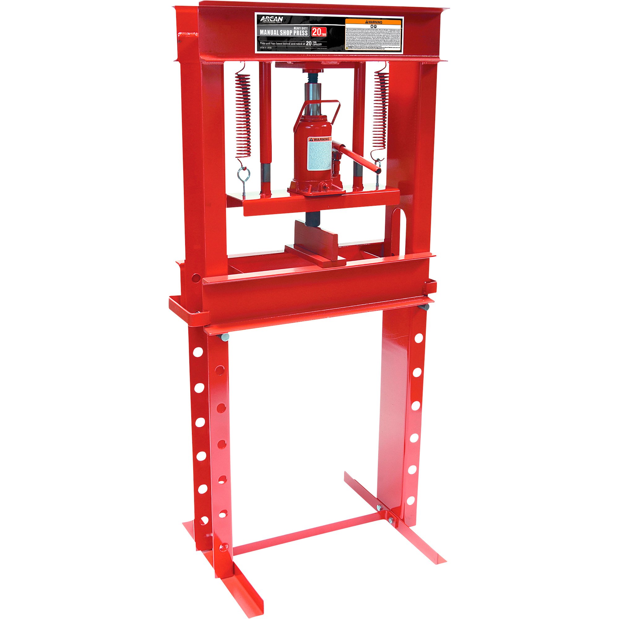 Ironton 20-Ton Hydraulic Shop Press