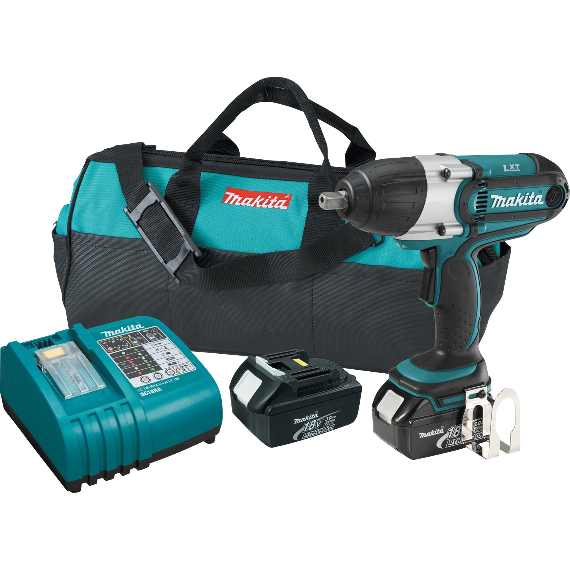 Makita LXT Li-Ion Cordless Impact Wrench — 18 Volt, 1/2in., Model# XWT04  Northern Tool
