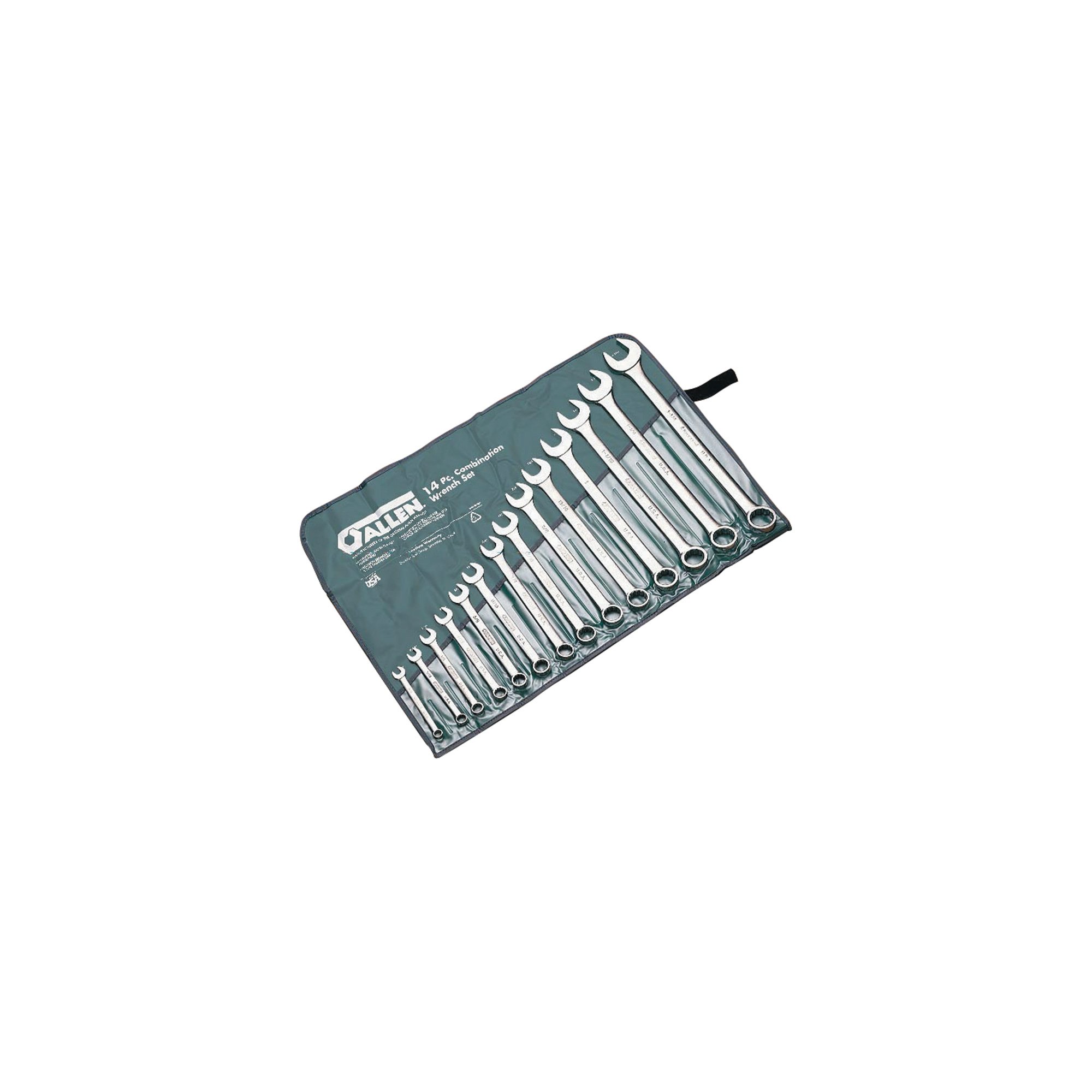 Allen SAE Combination Wrenches — 14-Pc. SAE Set, Model# 29010