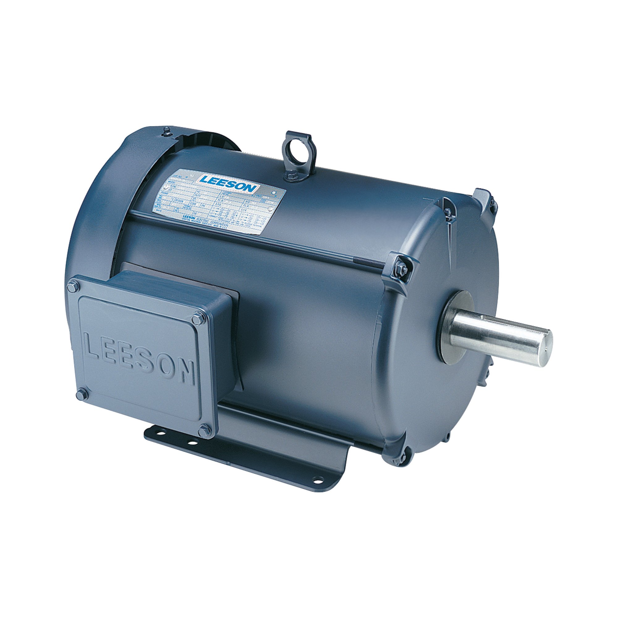 Leeson Industrial Electric Motor — 2 HP, 1750 RPM, Model# G120016.00