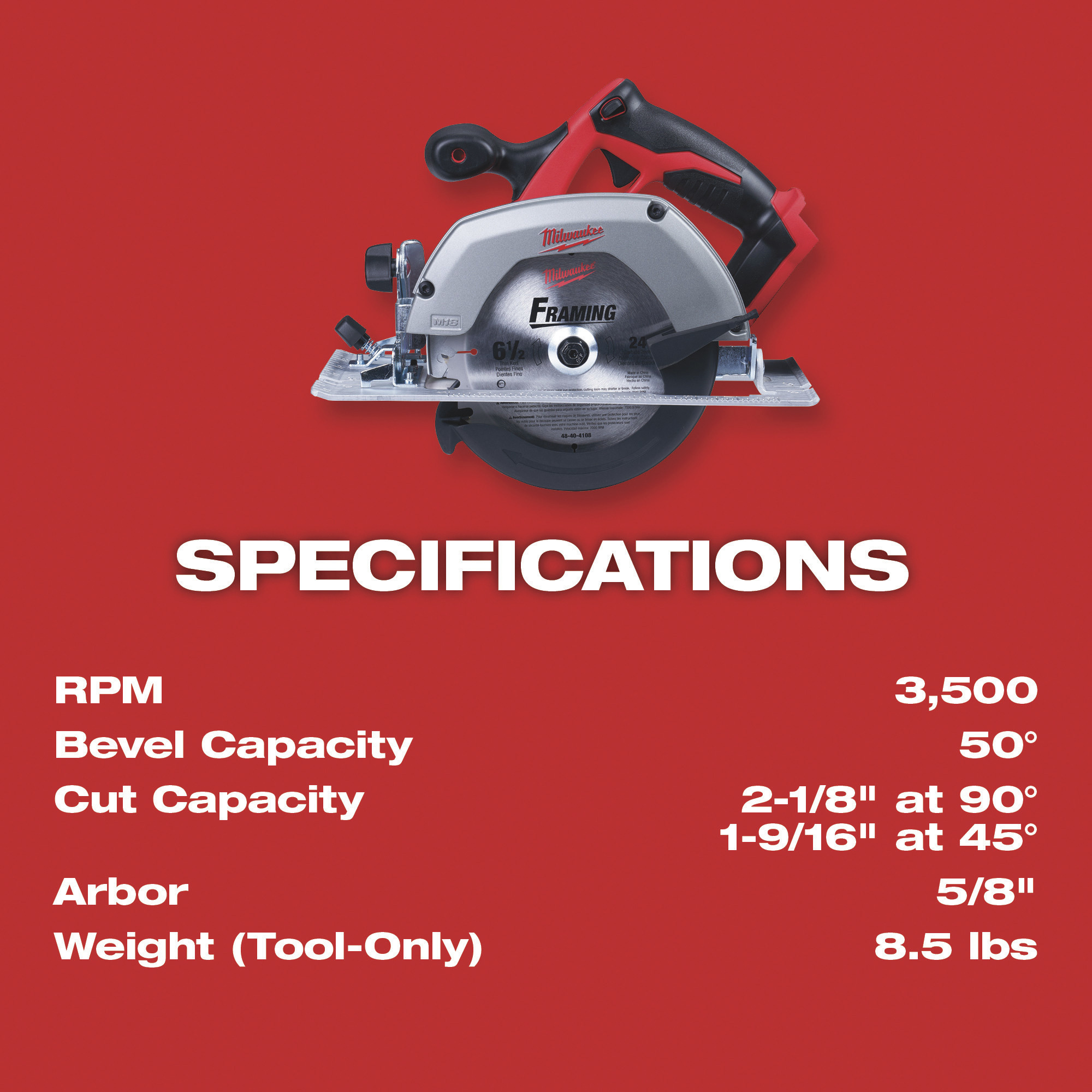 Refurbished milwaukee best sale circular saw