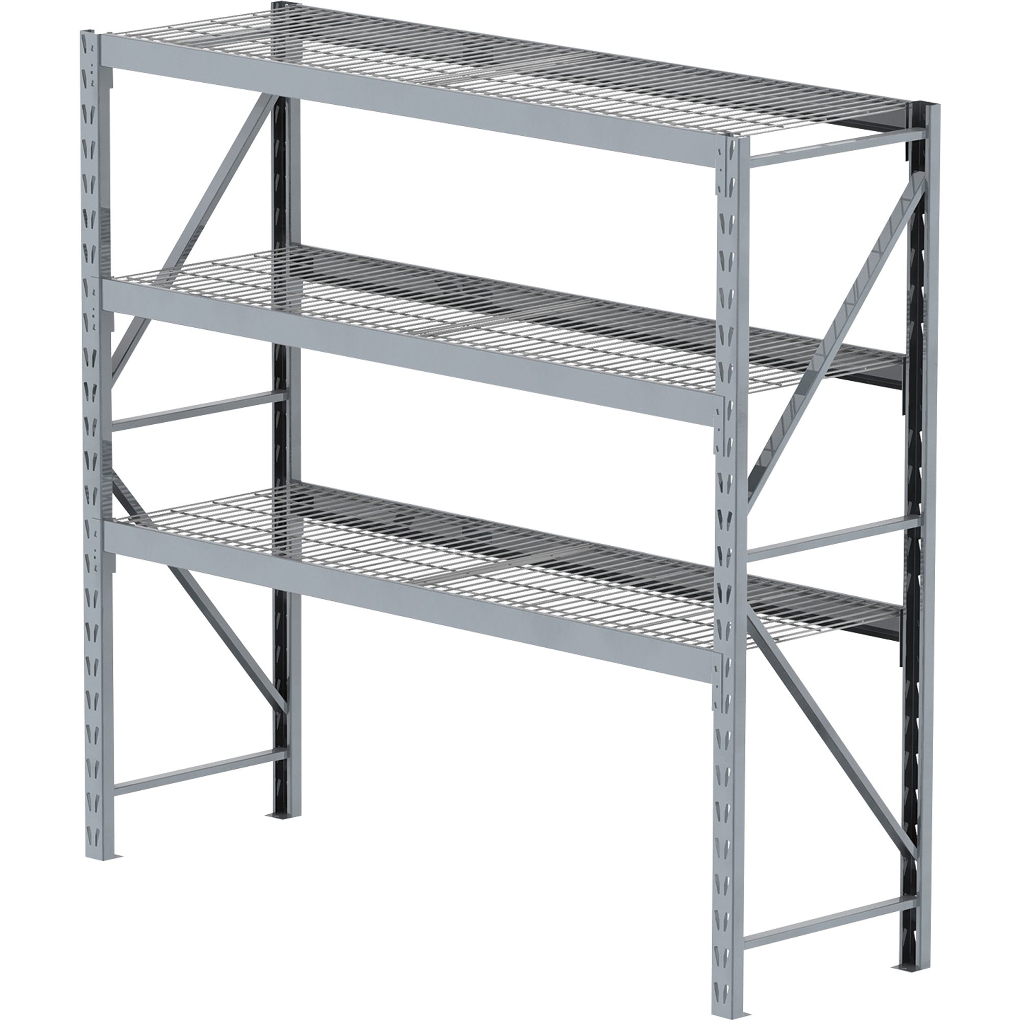 Gorilla Rack 16-Gauge Steel Package Rack — 3-Shelf, Model# GR-7303N-DI