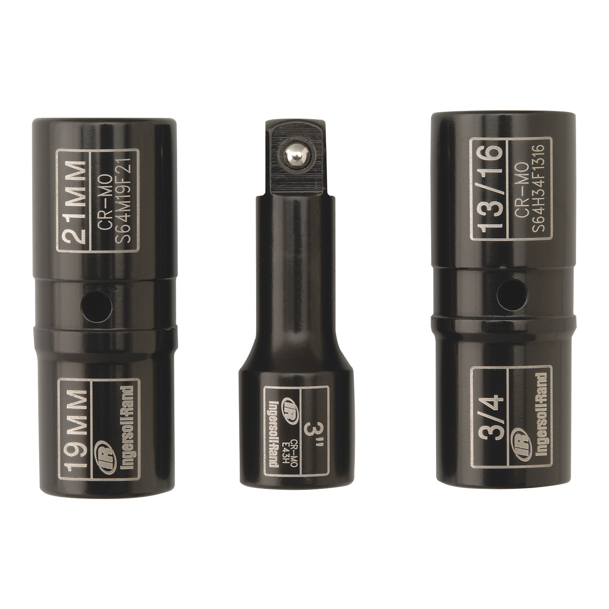 Ingersoll Rand Lug Nut Service Sockets, 3-Pc. Set, Model# SK4C3F