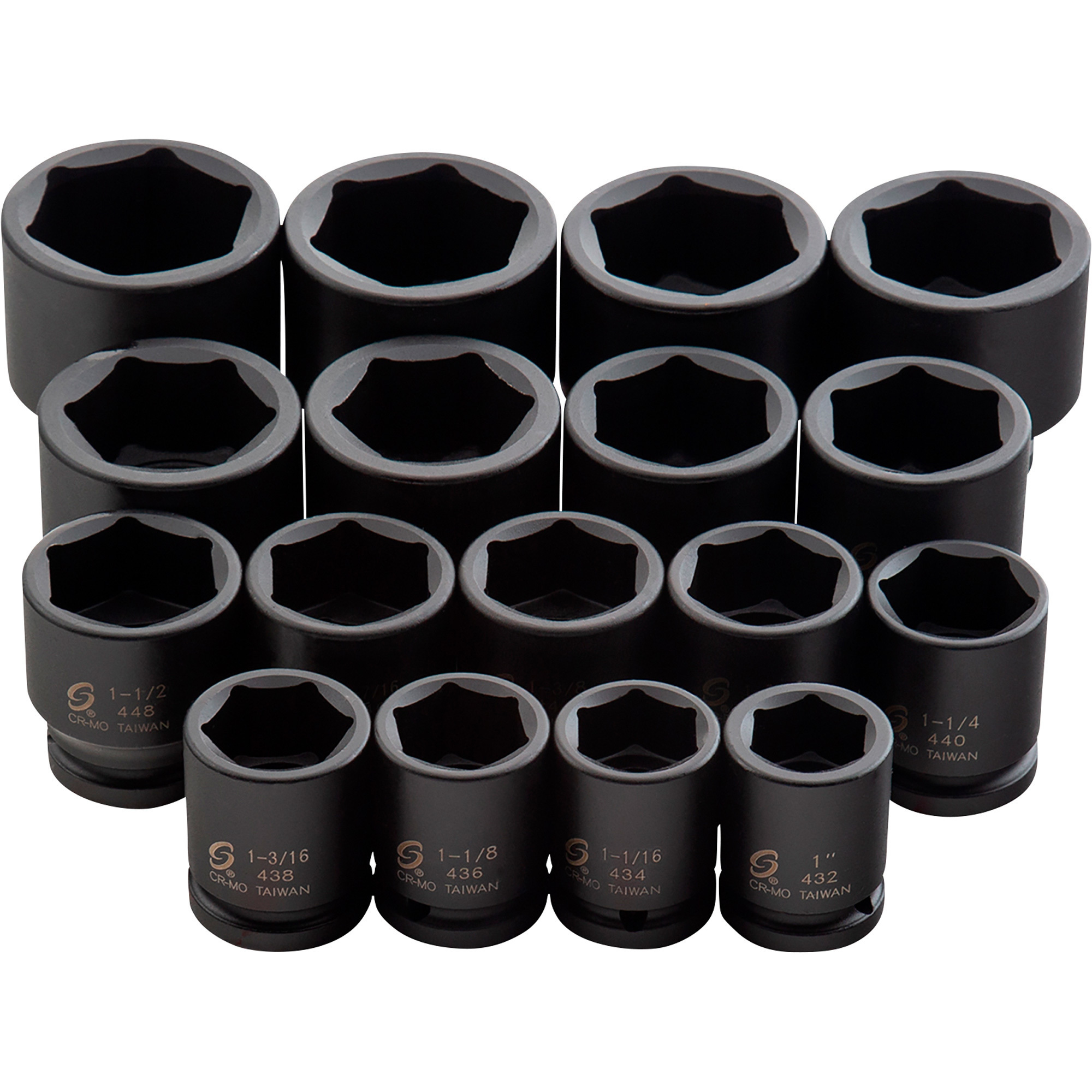 Sunex Tools JUMBO Impact Sockets — 17-Pc. Set, 3/4in. Drive, SAE, Model ...