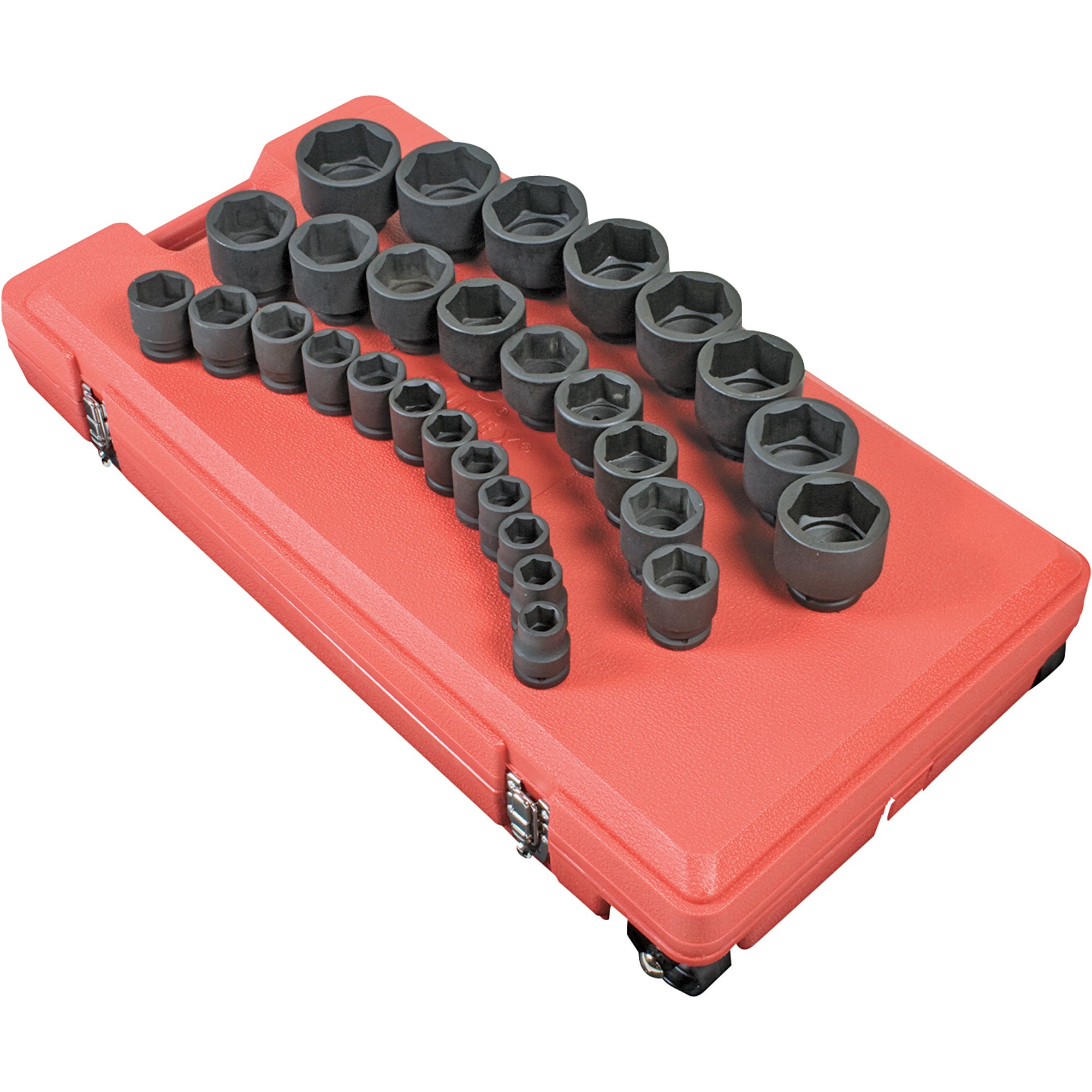 Sunex Tools JUMBO Impact Sockets — 29-Pc. Set, 3/4in. Drive, SAE, Model ...