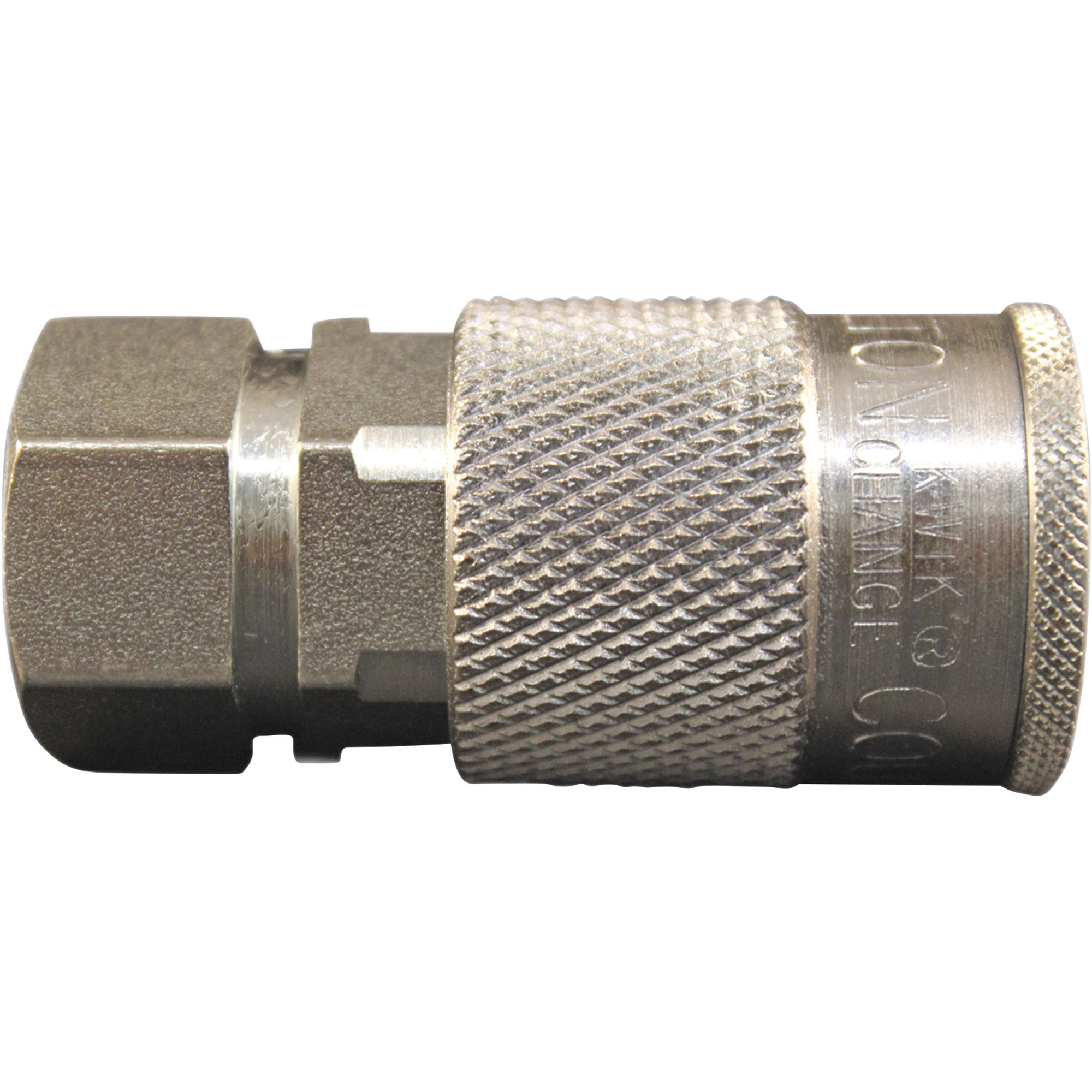 Milton H-Style 3/8in. Coupler, 3/8in. FNPT, Model# S-1835