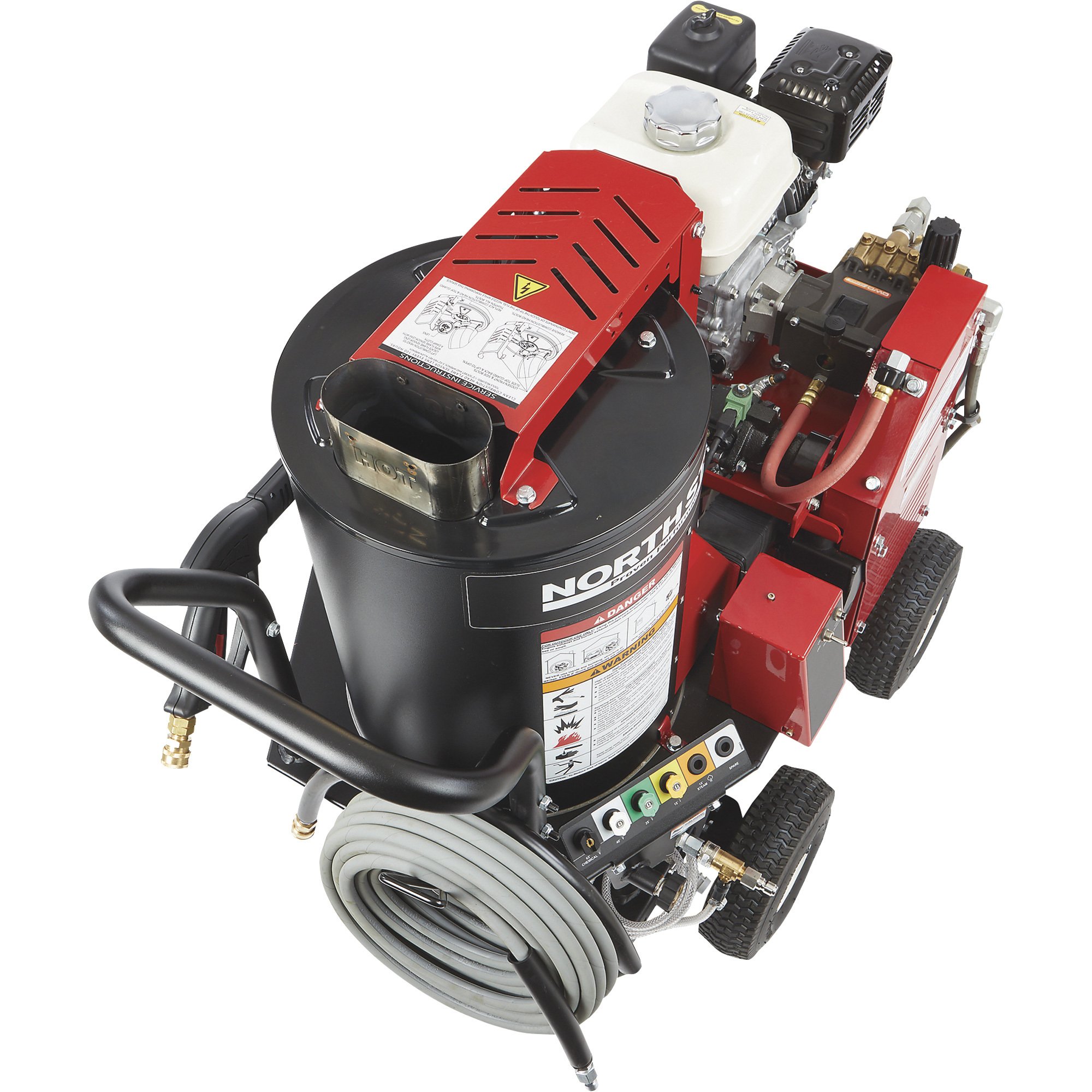NorthStar Hot Water Pressure Washer with Wet Steam — 2700 PSI, 2.5