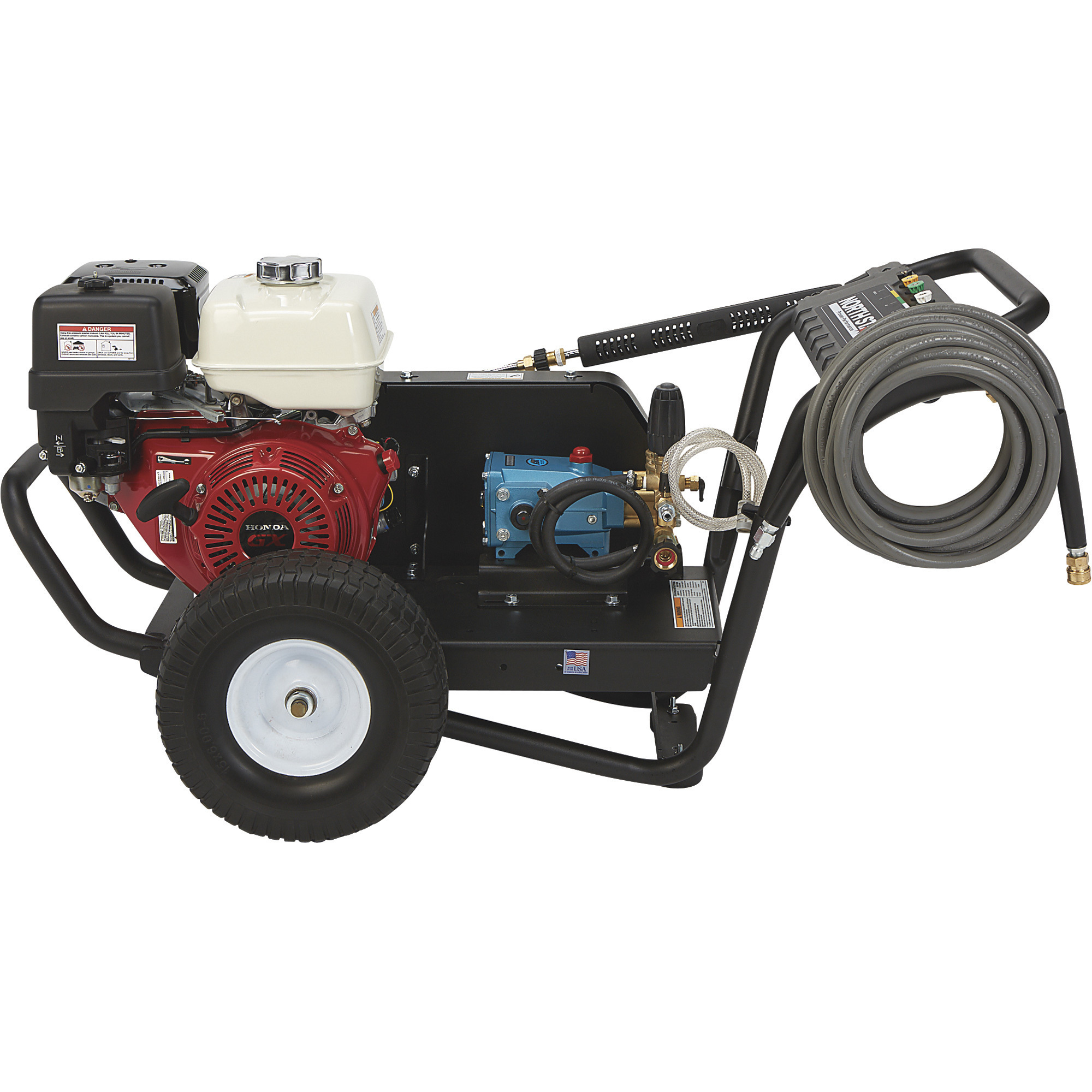 NorthStar Gas Cold Water Pressure Washer, 4000 PSI, 3.5 GPM, Honda