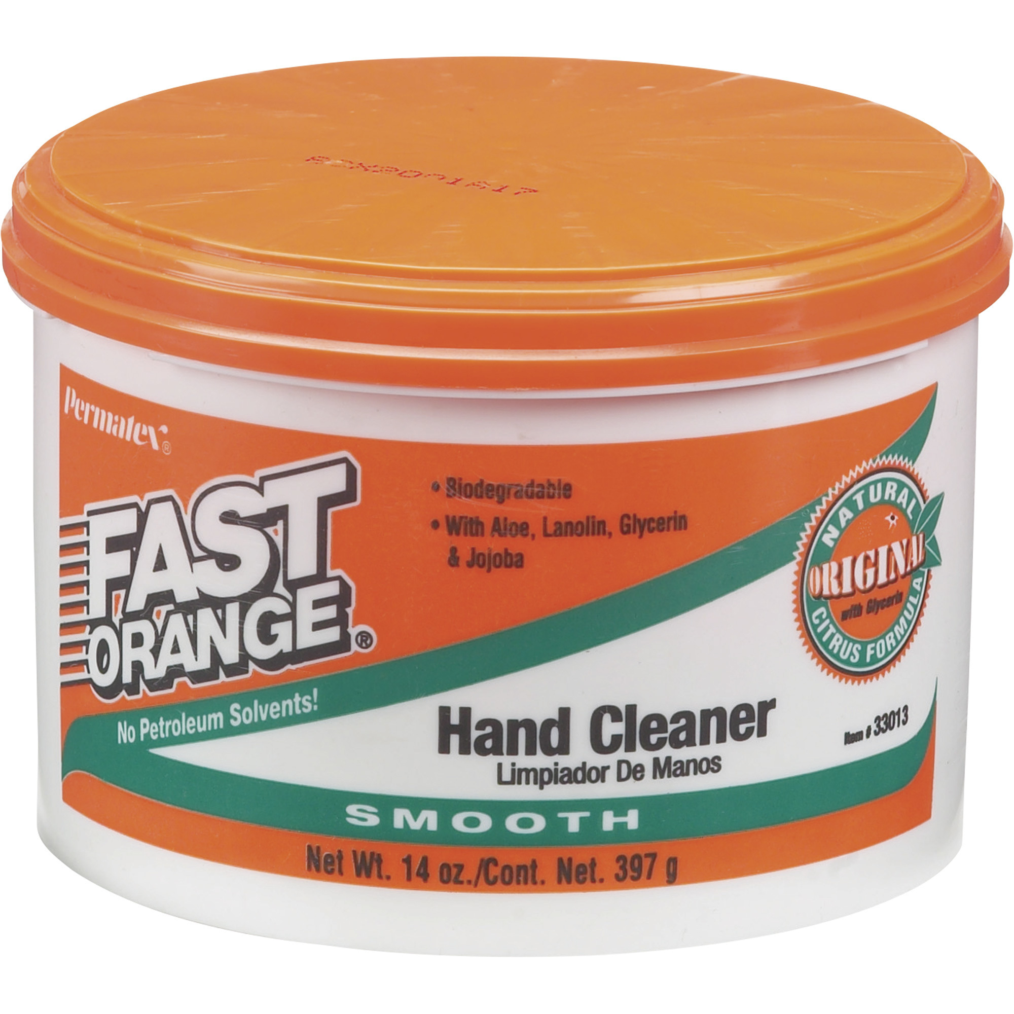 Permatex 33013 14 oz. Fast Orange Hand Cleaner Smooth Cream