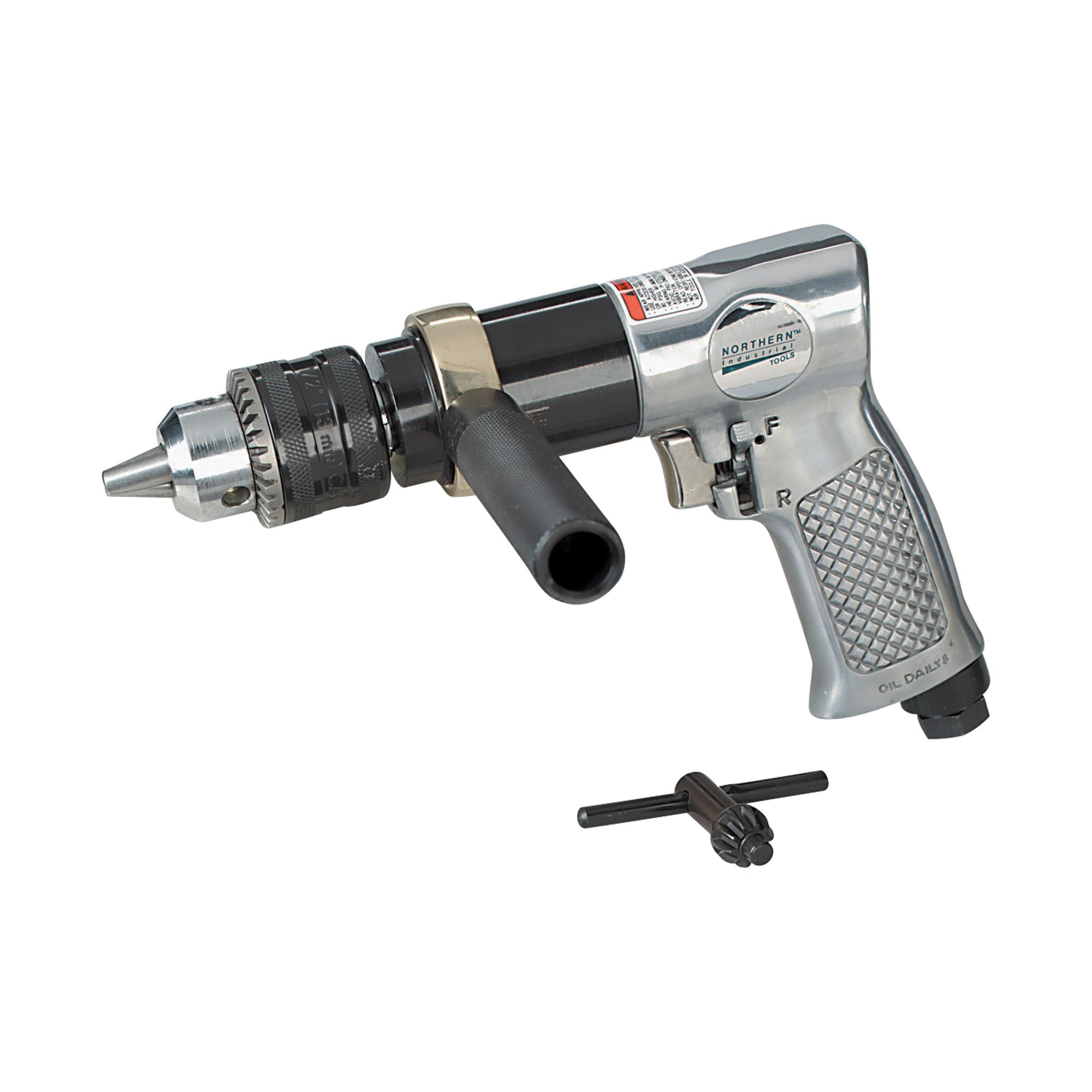 Northern Industrial Tools 1/2in. Reversible Pneumatic Drill, Model