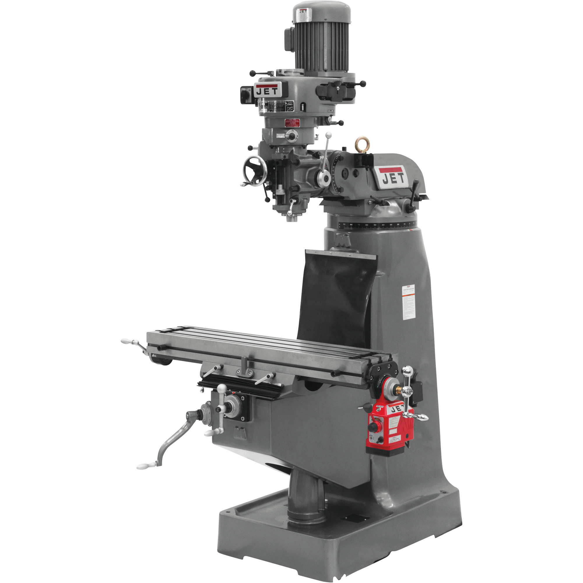 JET Vertical Milling Machine, 16-Speed, 2 HP, 230V, Model# JTM-1 ...