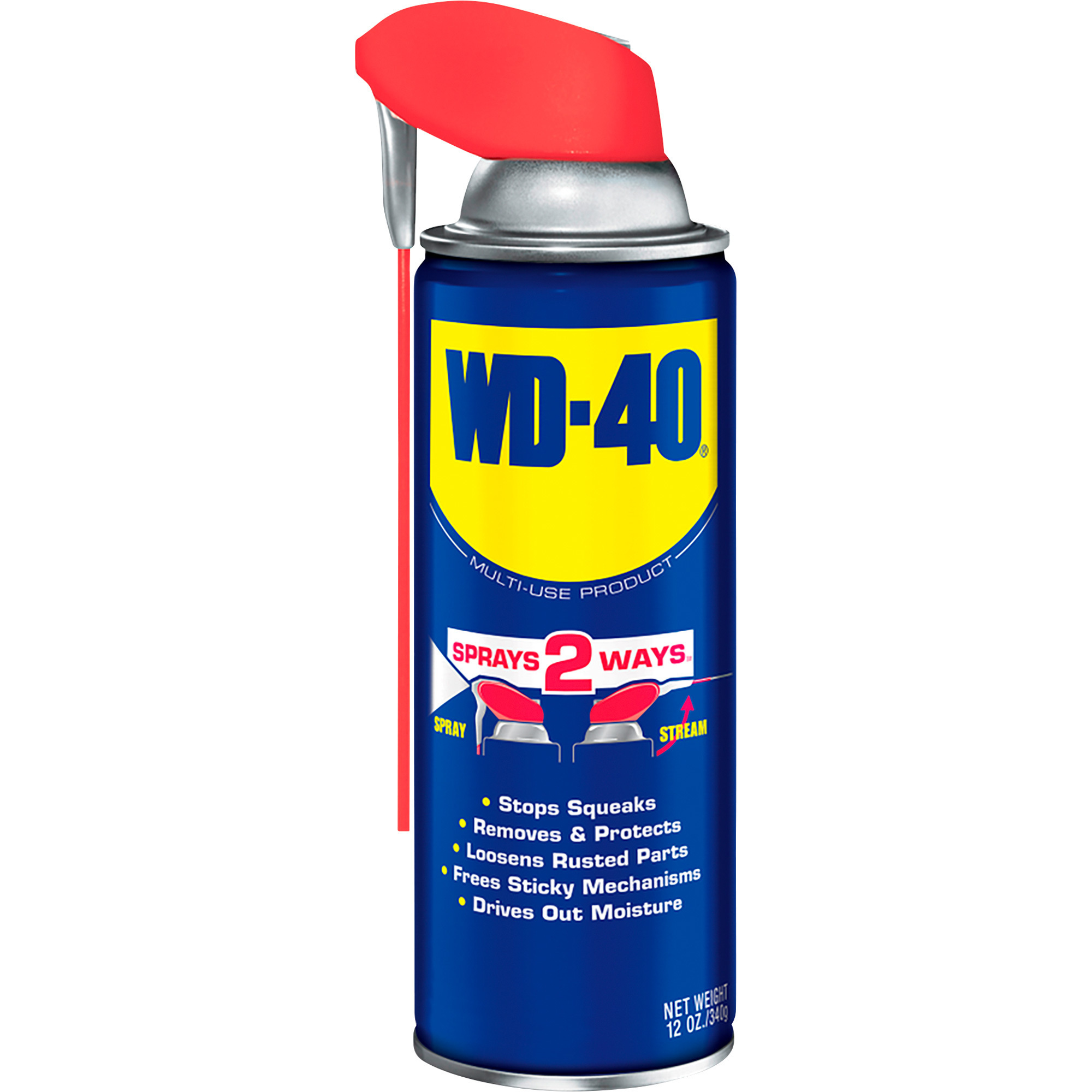WD-40 Aerosol Spray, 12-Oz., with Smart Straw, Model# 10425