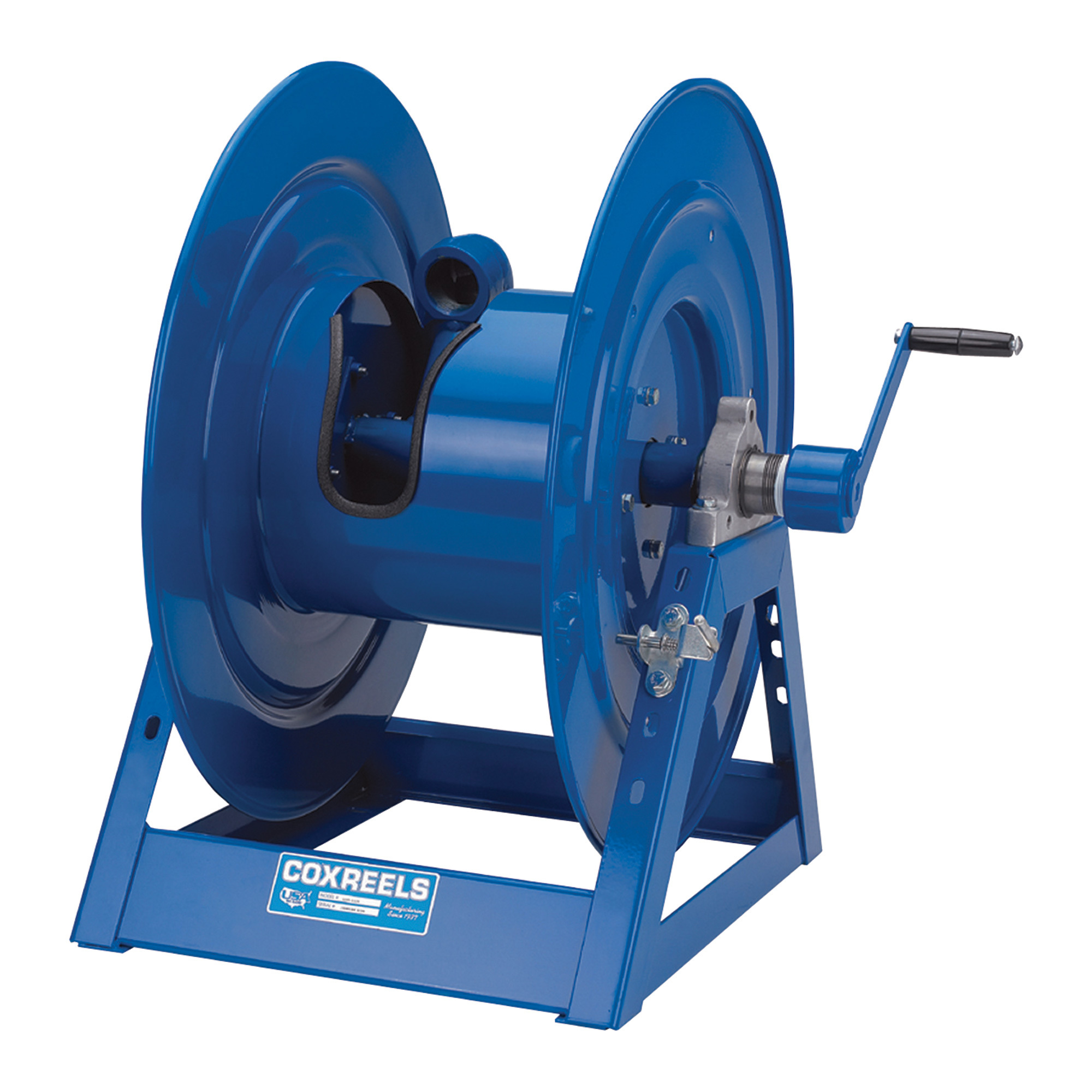 Coxreels 1185 Series Large-Capacity Hose Reel, Holds 1 1/2in. x