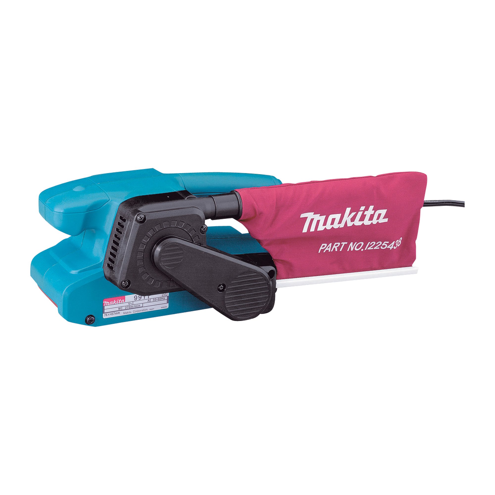 Makita Belt Sander — 5.6 Amp, 3in. x 18in. Belt Size, Model# 9911