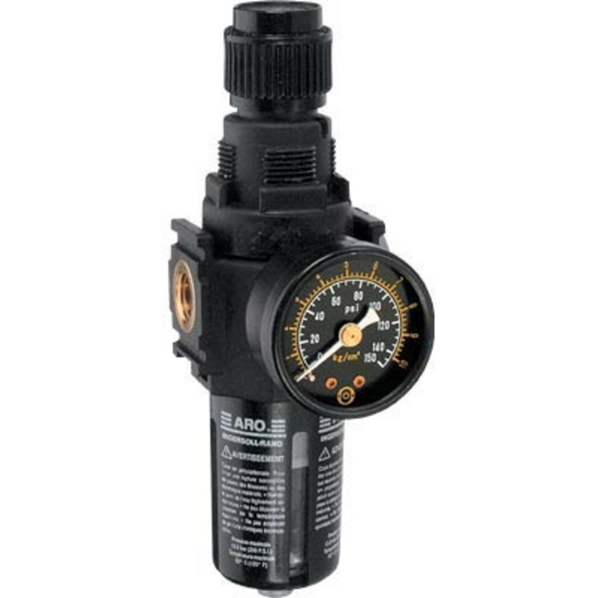 Ingersoll Rand Combination Over/Under Filter-Regulator with Gauge — 1 ...