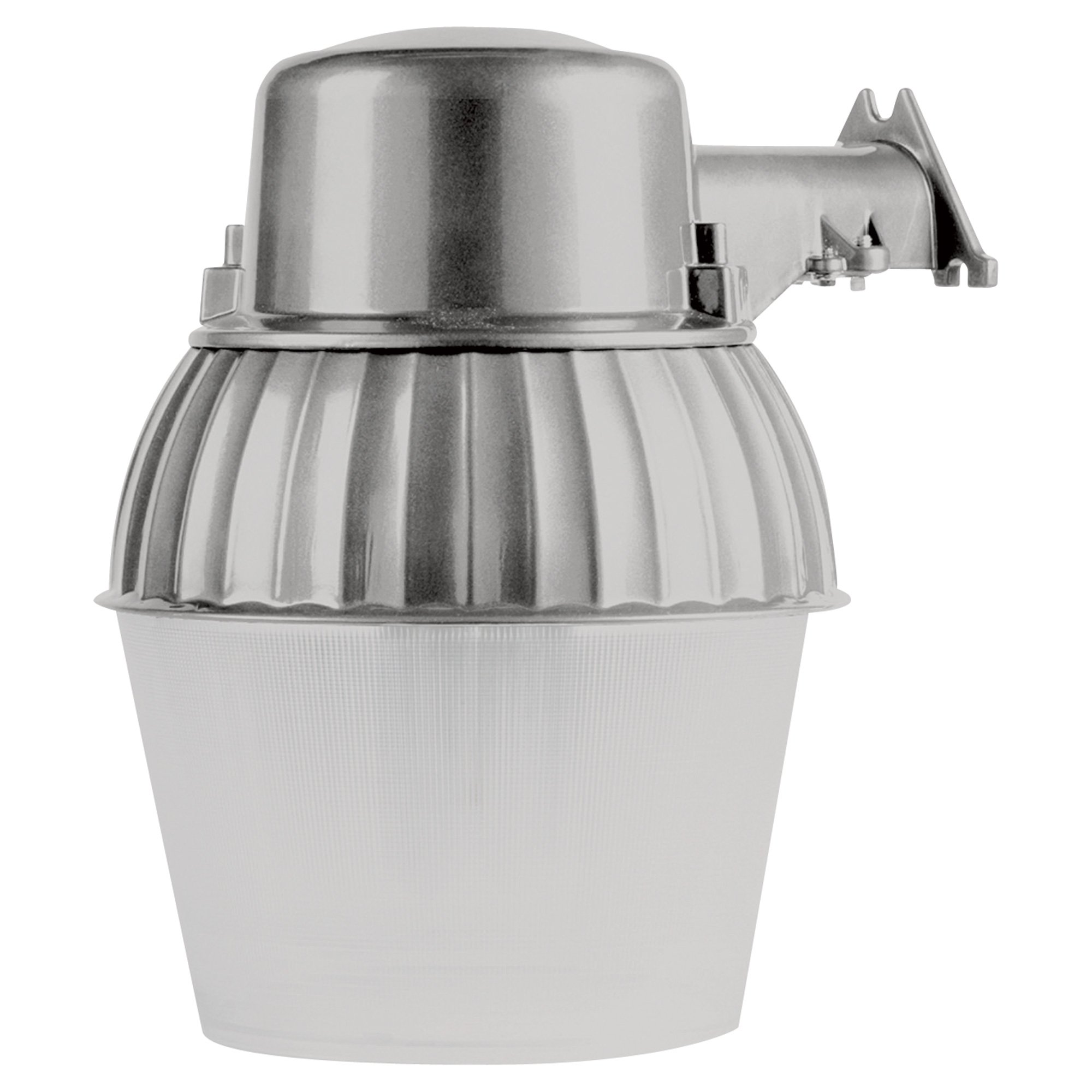 65-Watt CFL Wall-Mount Outdoor Gray Fluorescent Area Light 65-Watt CFL Wall-Mount Outdoor Gray Fluorescent Area Light