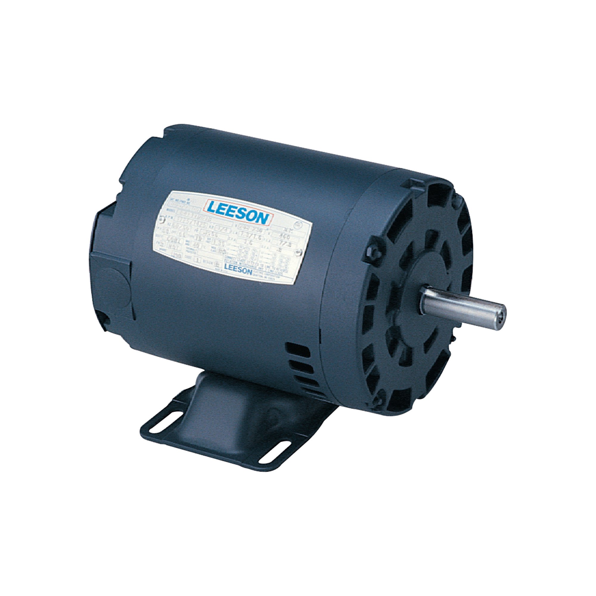 Leeson Reversible Electric Motor — 1/3 HP, 1725 RPM