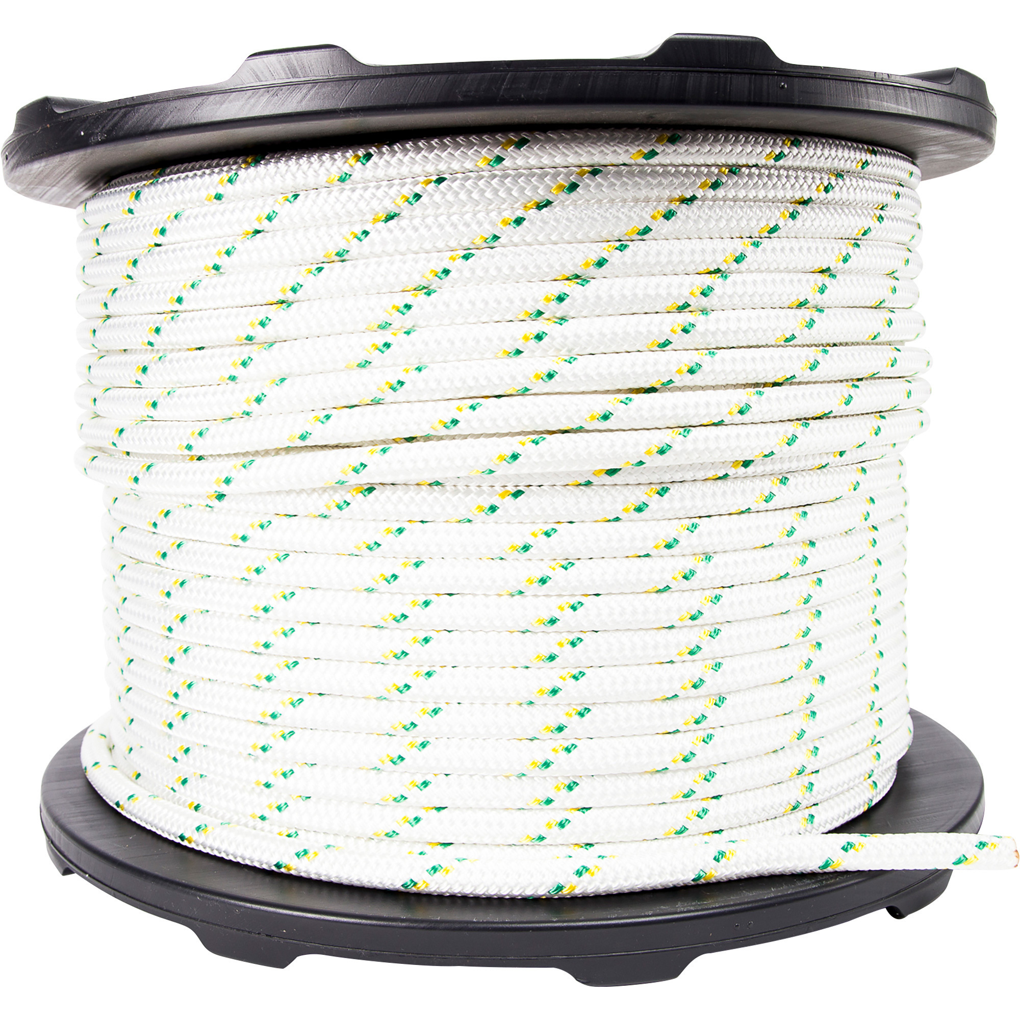 Portable Winch Rope, 656ft.L x 1/2in. Dia., 7275 Lbs. Breaking Strength, Model# PCA-1216M