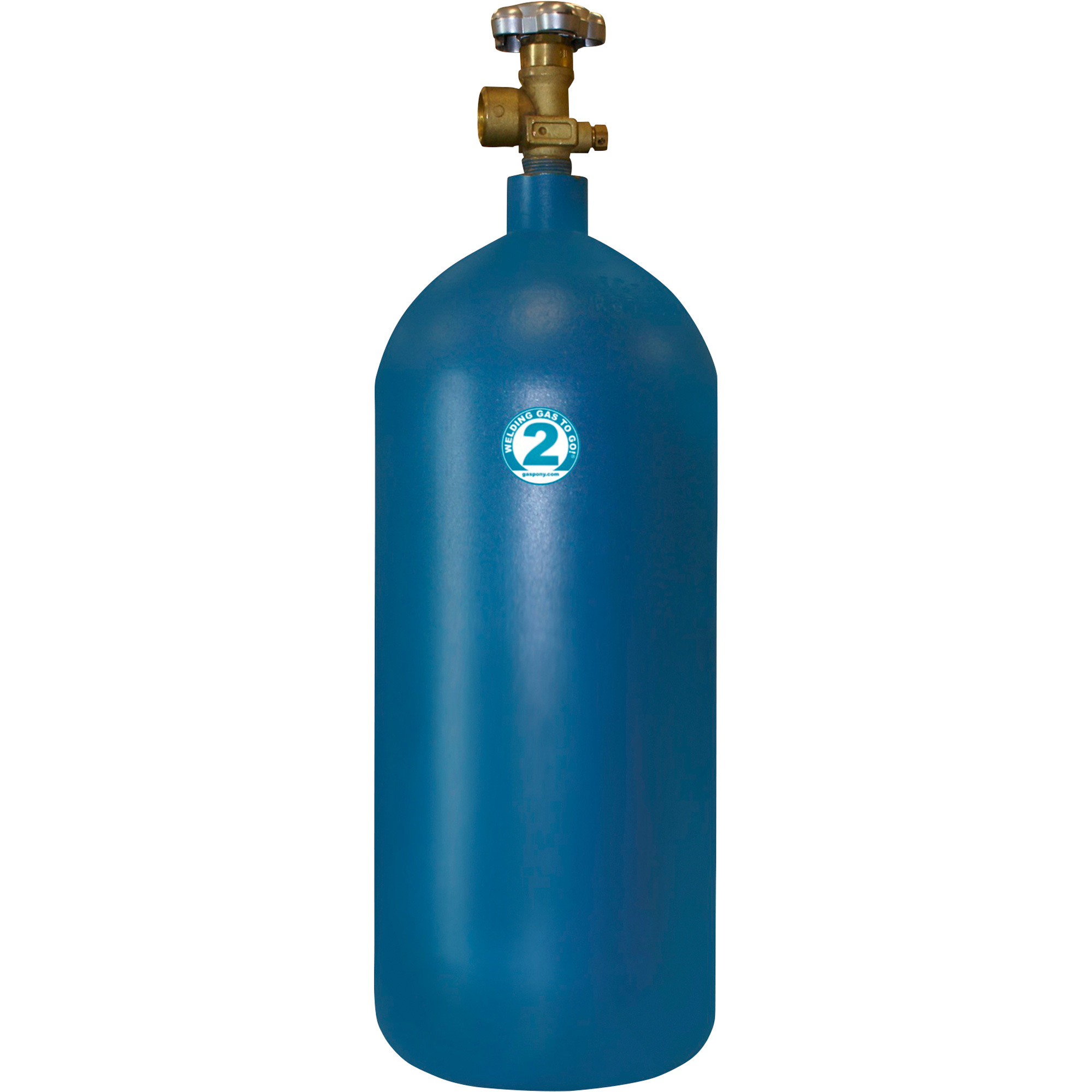 Thoroughbred Oxygen Gas Cylinder Fill or Exchange, Size #2, 40CF