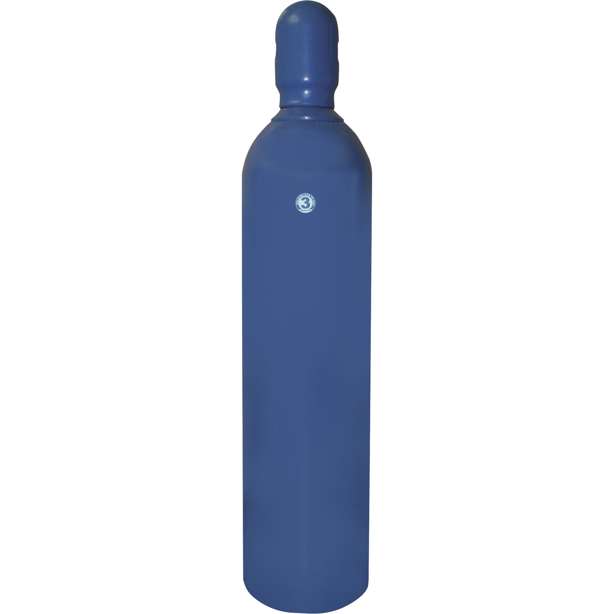 Thoroughbred Oxygen Gas Cylinder, 80 Cu. Ft., Size #3, Model# 80CF