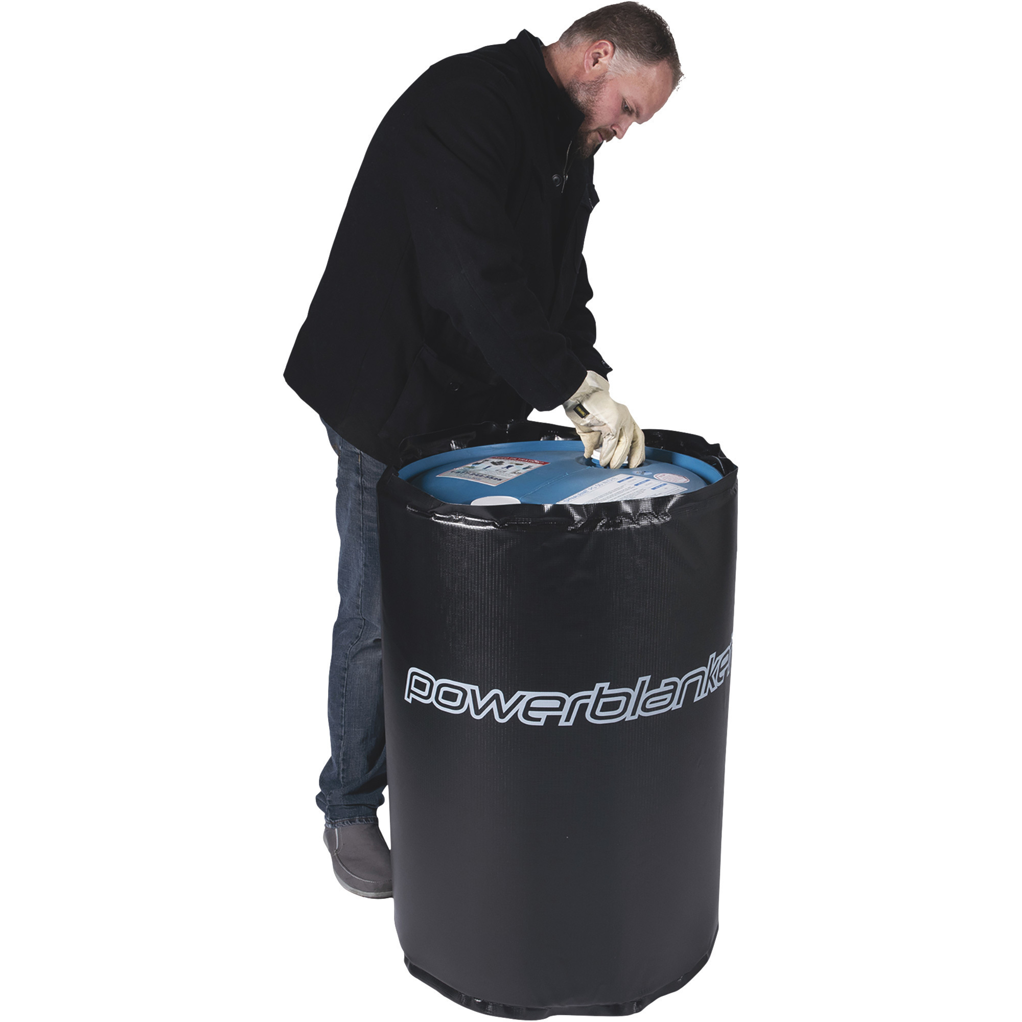 Powerblanket 55-Gallon Insulated PRO Drum Heater/Barrel Blanket — Includes  Adjustable Thermostat, 780 Watts, 120 Volt, Model# BH55PRO