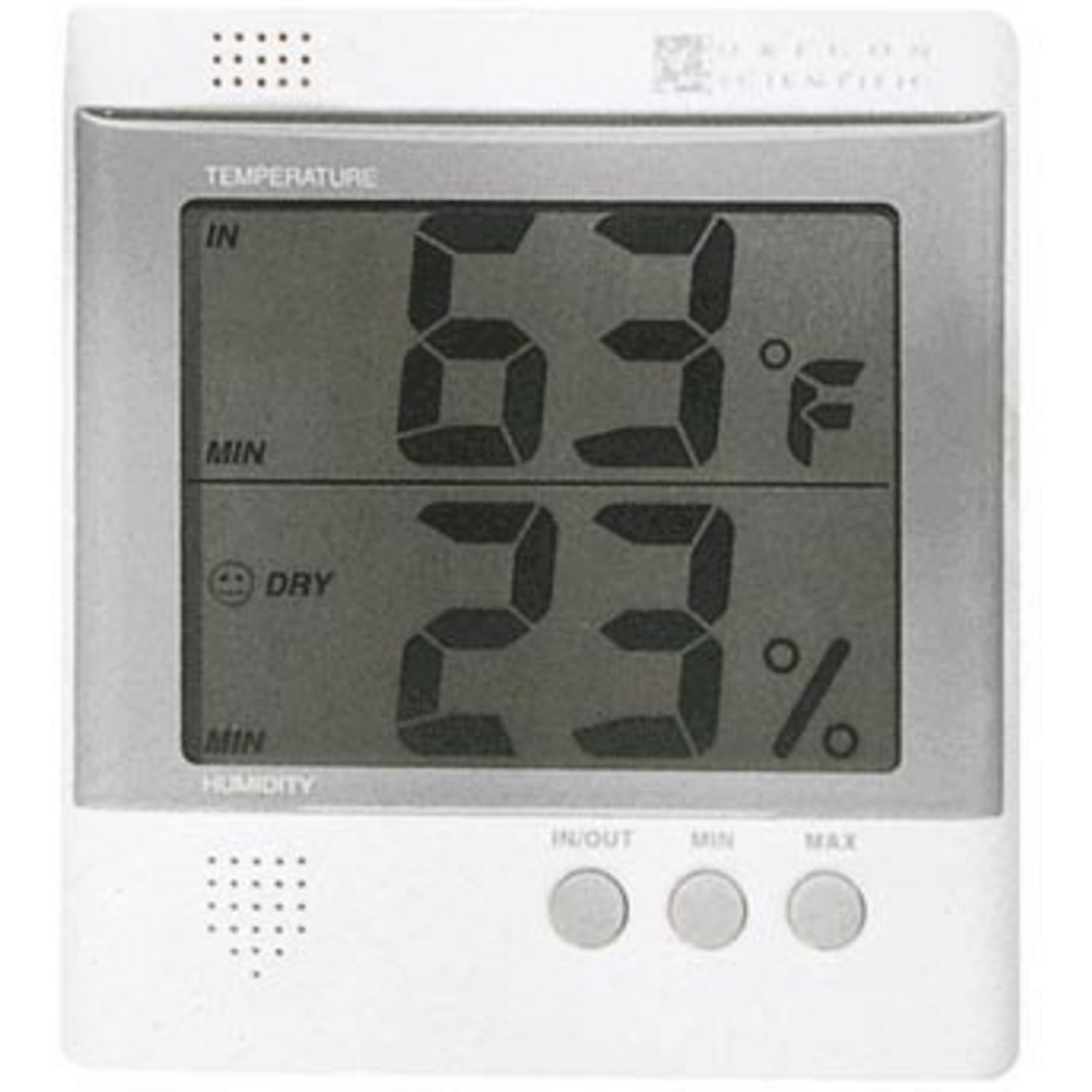 Indoor outdoor digital thermometer records humidity too northern tool