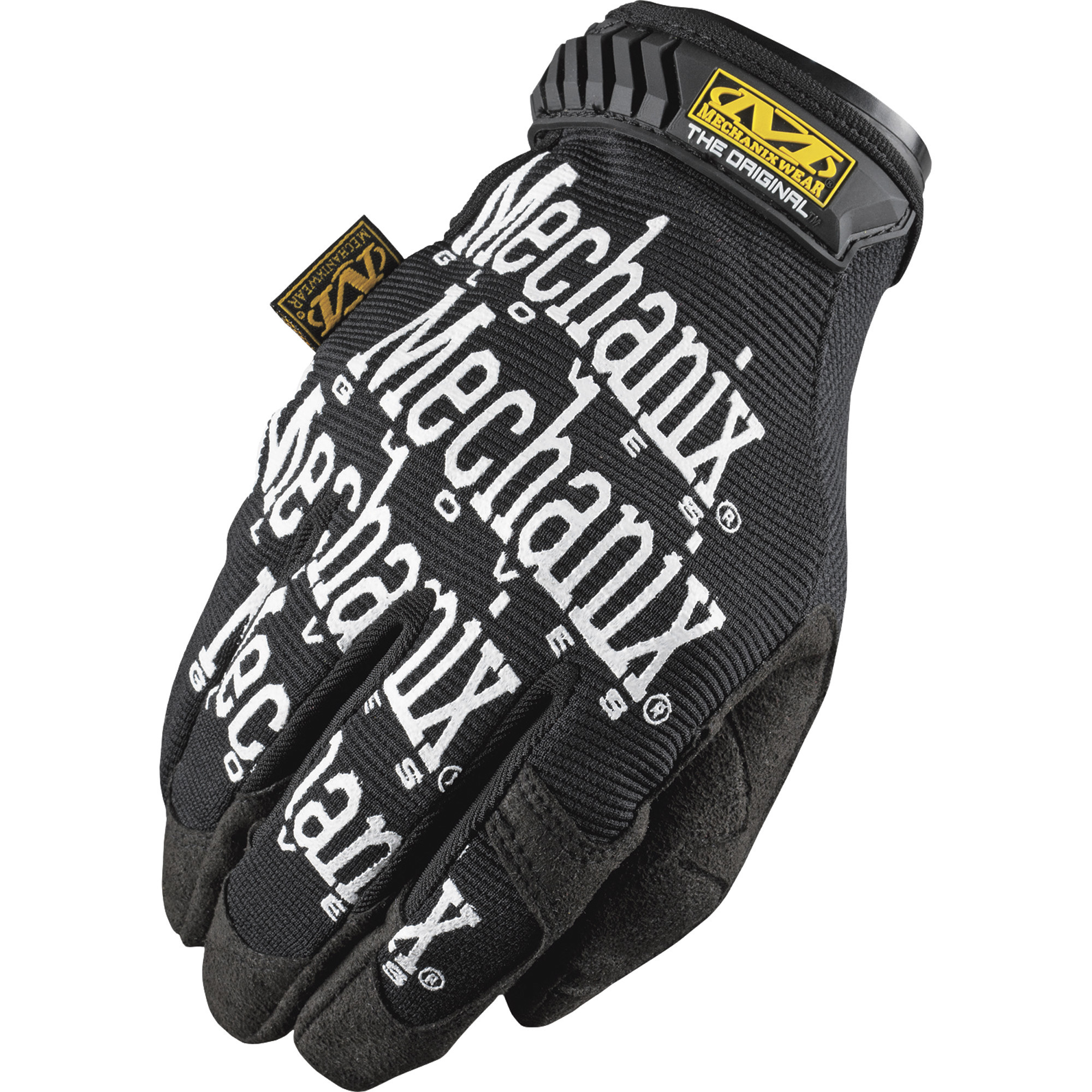 Mechanix Men's Wear Original Gloves, Black, Large, Model# MG-05-010