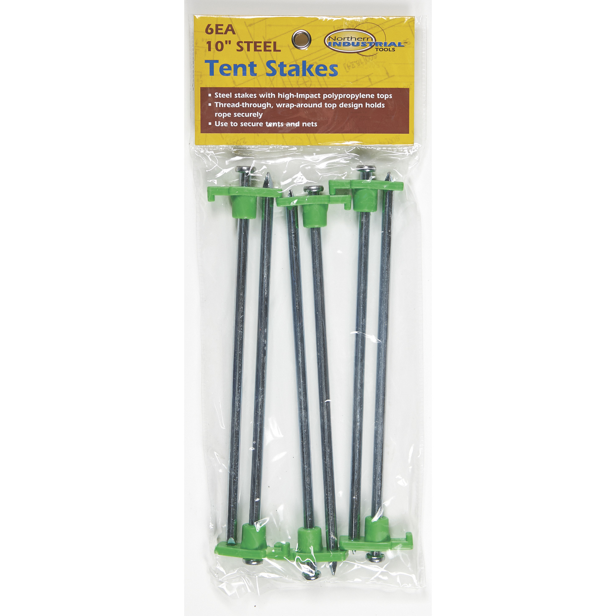6-Pk. of Tent Stakes