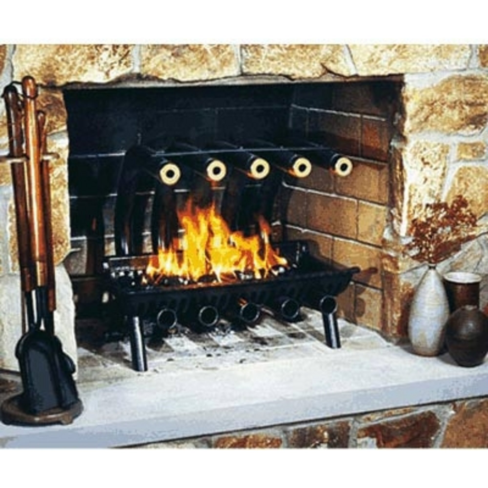 How to get more heat from your fireplace