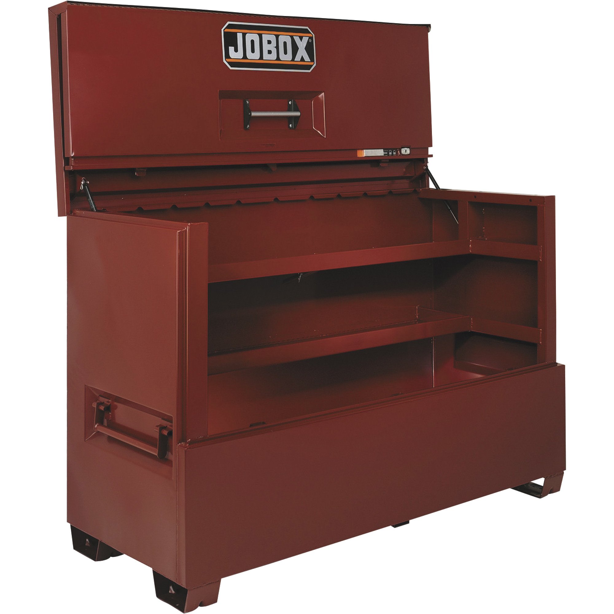 Jobox 74in. Piano Lid Box — Site-Vault Security System, 56.5 Cu