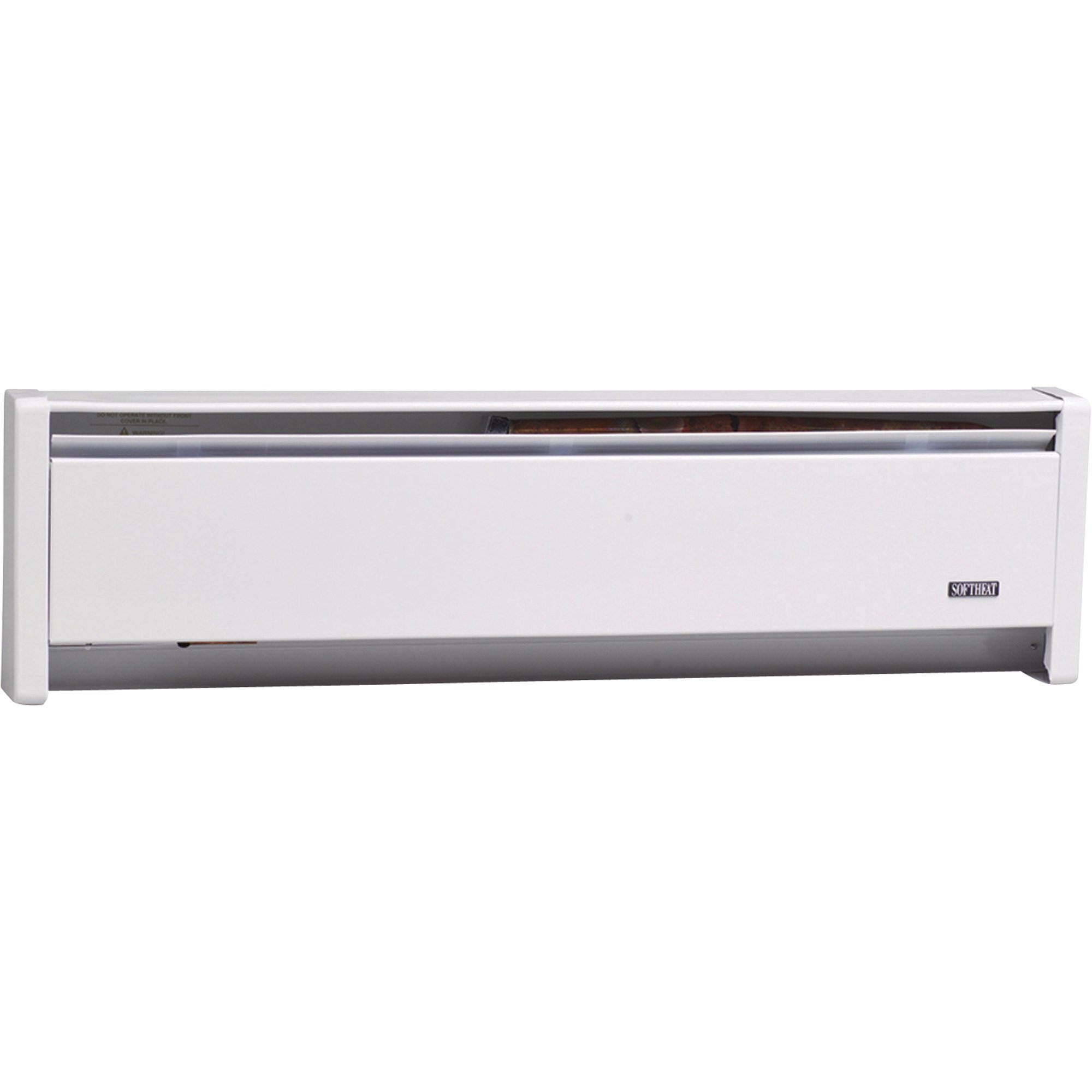 Cadet Softheat Hydronic Baseboard Heater —750 Watt, 47in.W, 240 Volt, White, Model# EBHN750W