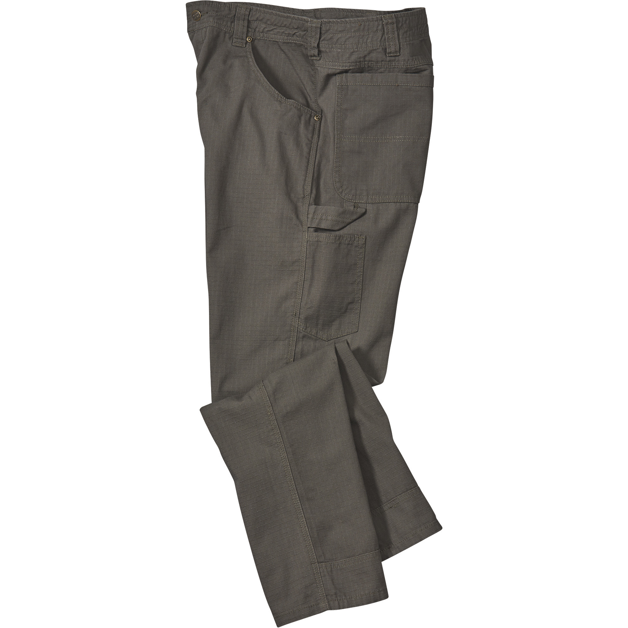 Gravel Gear Men's Cotton Ripstop Carpenter Pants with Teflon