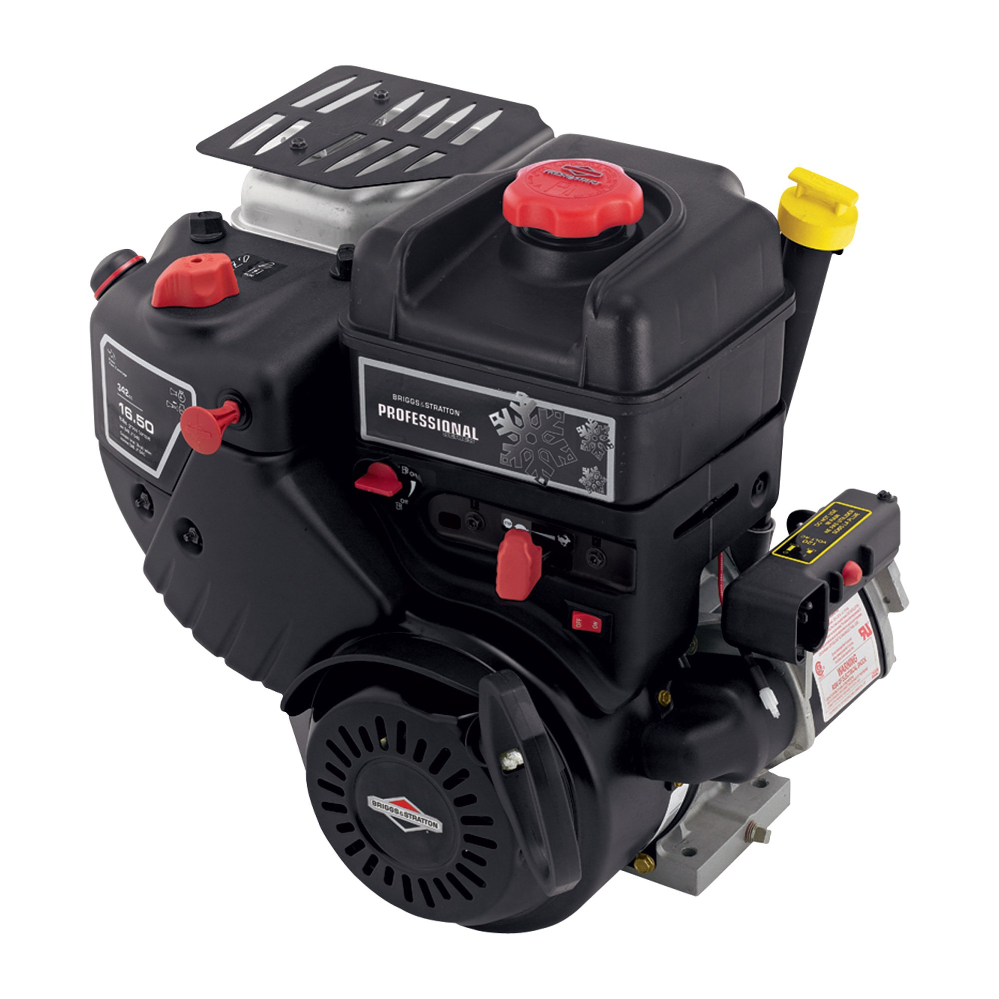 Briggs & Stratton Snow Blower Engine With Electric Start — 342cc, 1in ...