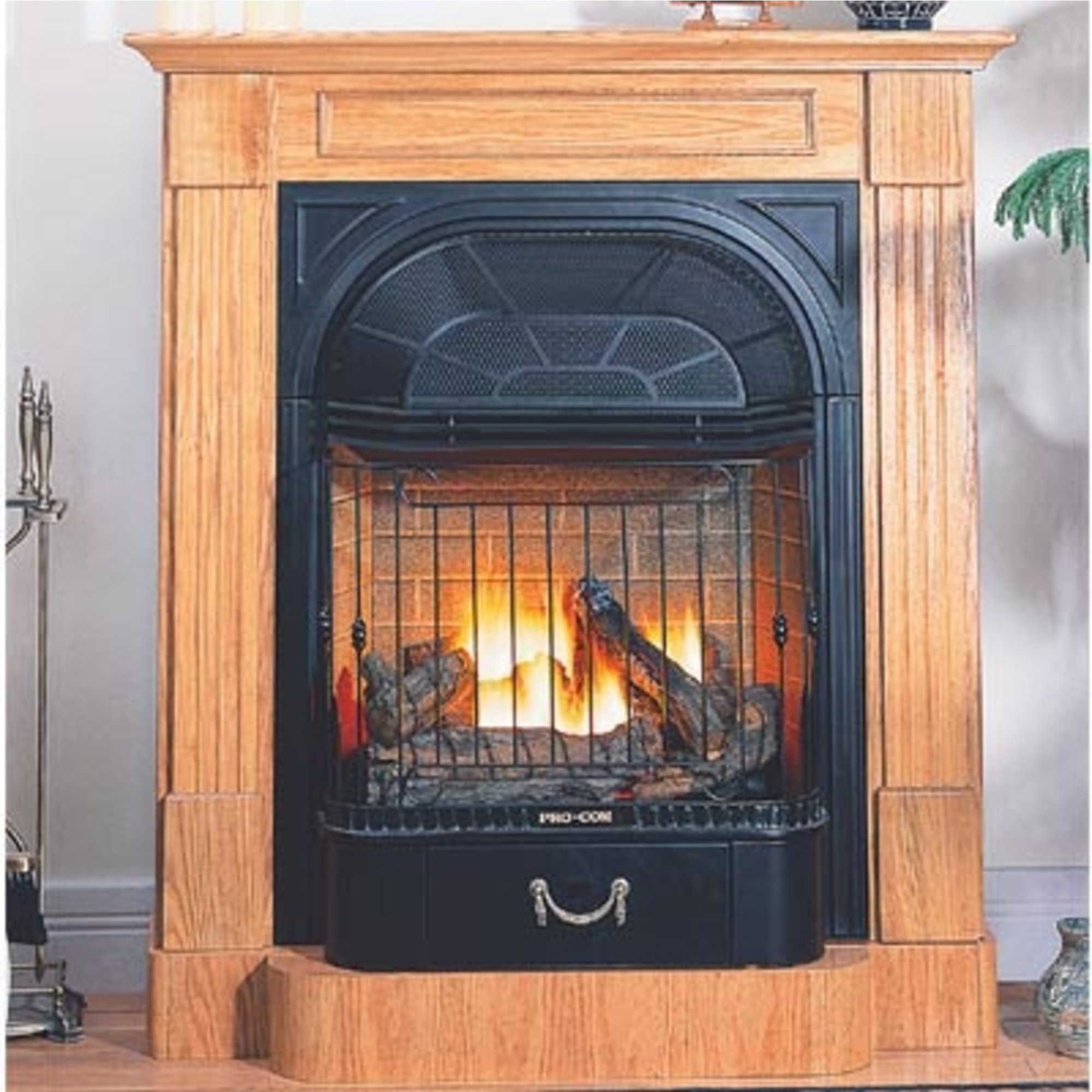 ProCom Full-Size Vent-Free Propane Fireplace — 40,000 BTU, Model#  HL400RYLA-O | Northern Tool