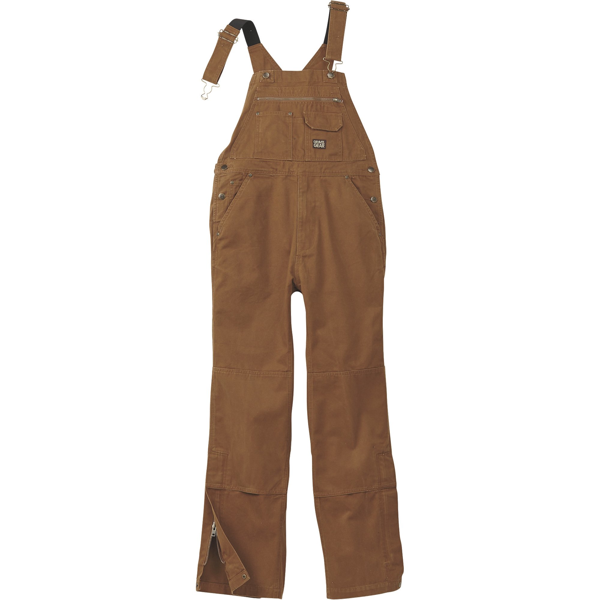 Gravel Gear Men's Unlined 12-oz. Duck Overalls with Teflon Fabric ...