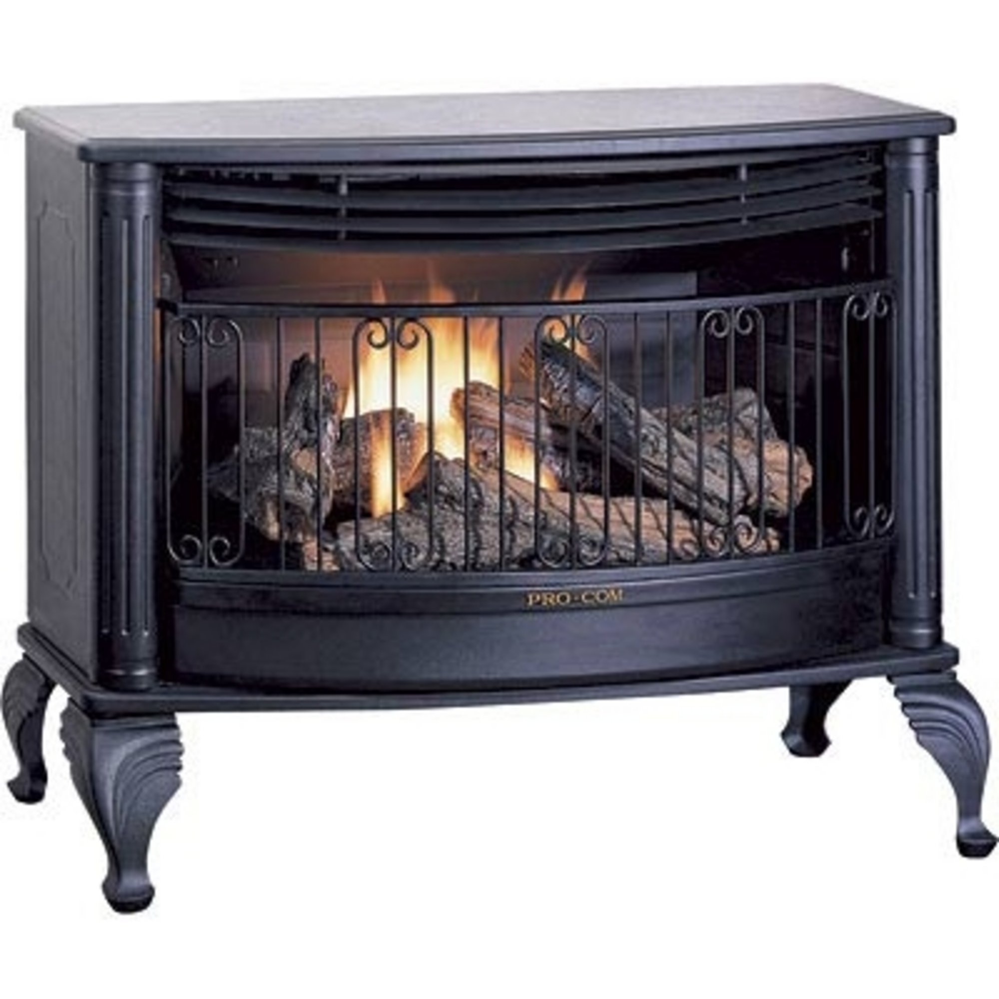 ProCom Vent-Free Natural Gas Stove — 30,000 BTU, Model# QN300TYLA