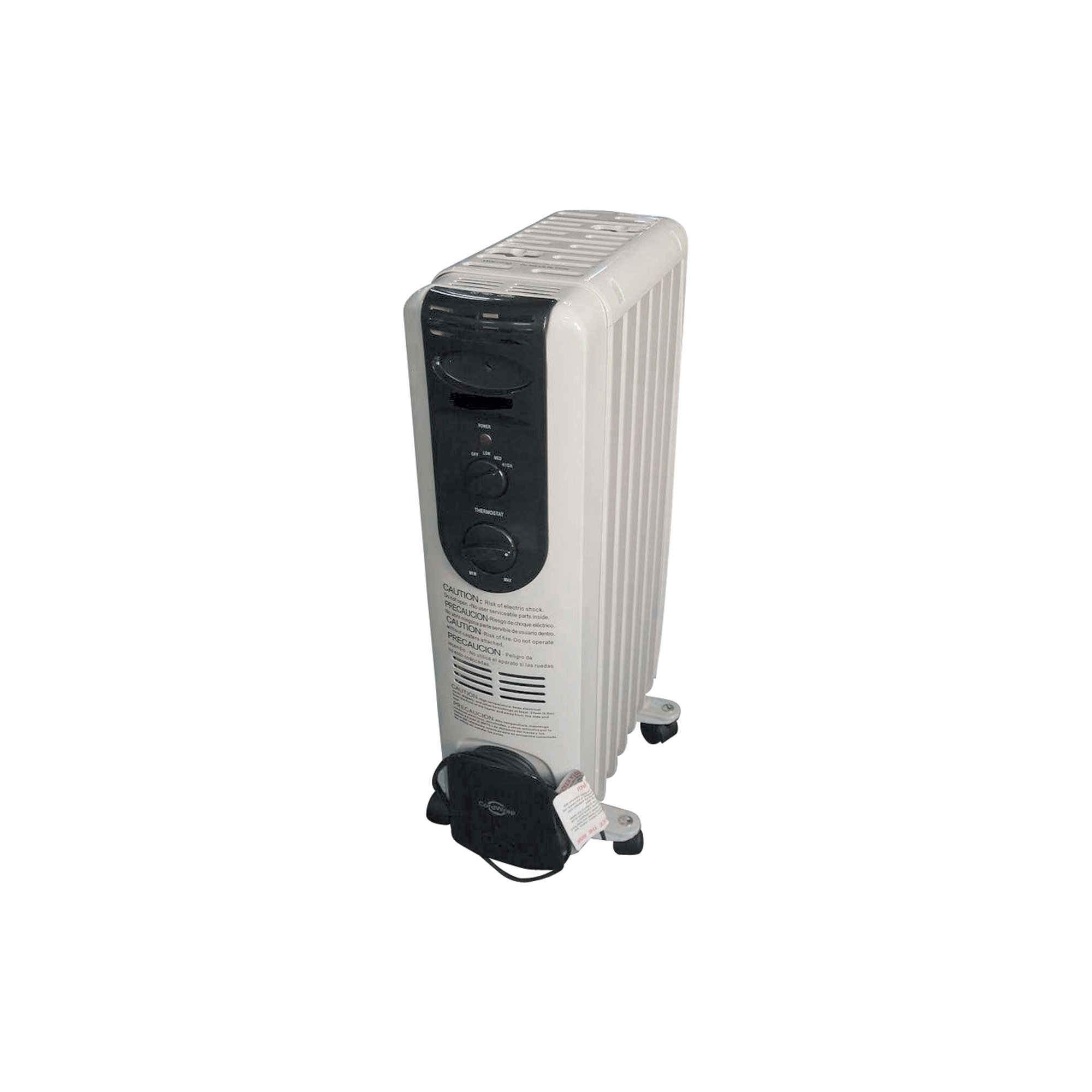 Oil-Filled Radiator Heater is Odor Free, Model# 04051