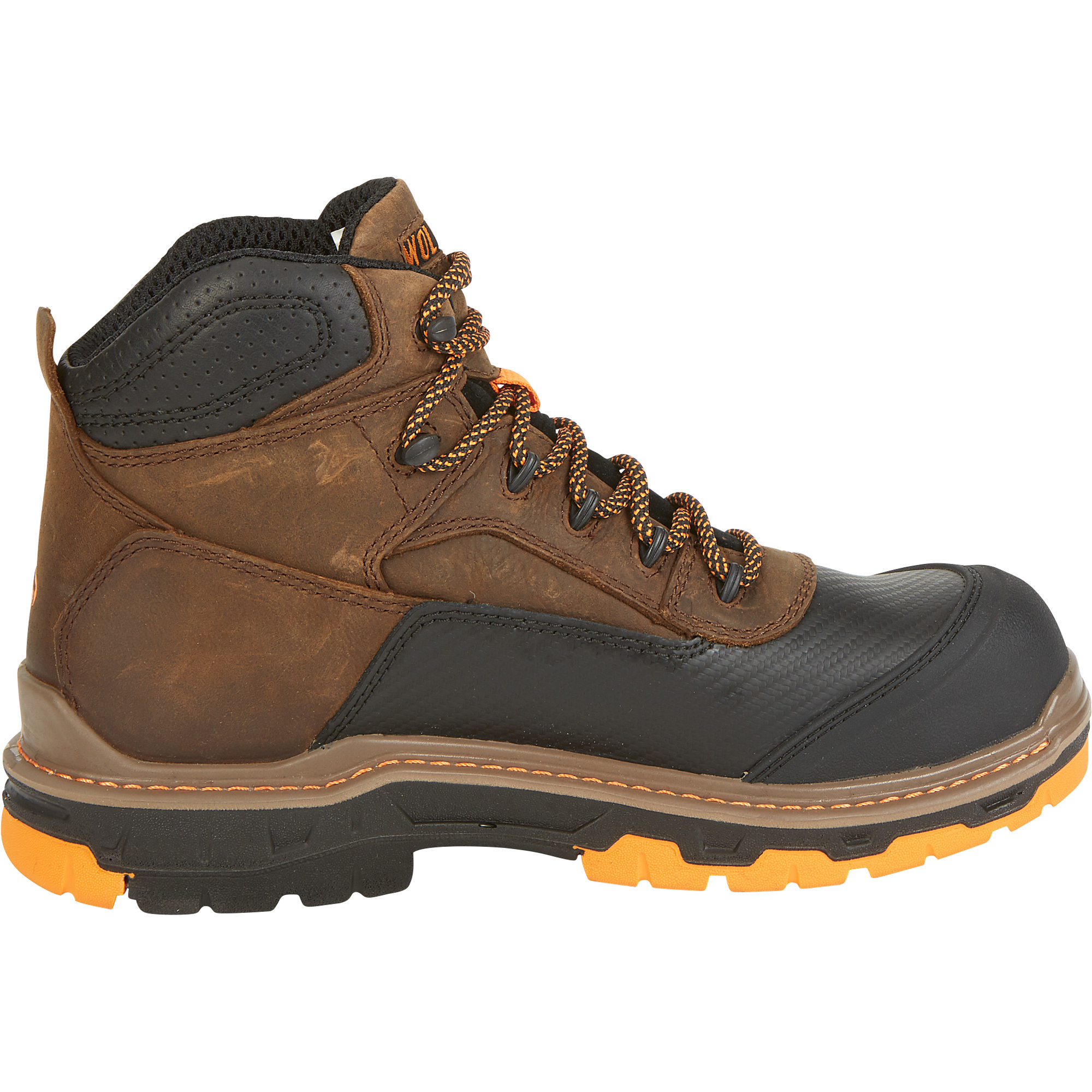 Wolverine Men s 6in. Overpass Waterproof Work Boots CarbonMAX Safety Toe