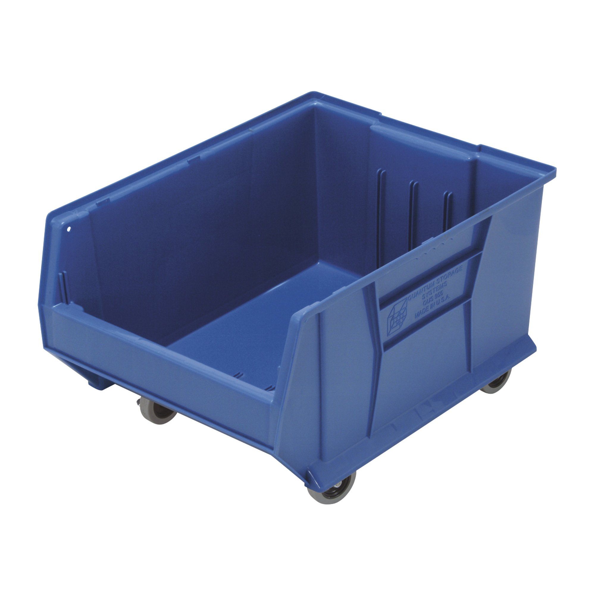 Quantum Storage 24in. Mobile Hulk Container — 23 7/8in.L x 16 1/2in.W x 14in.H Bin, Model# QUS964MOB