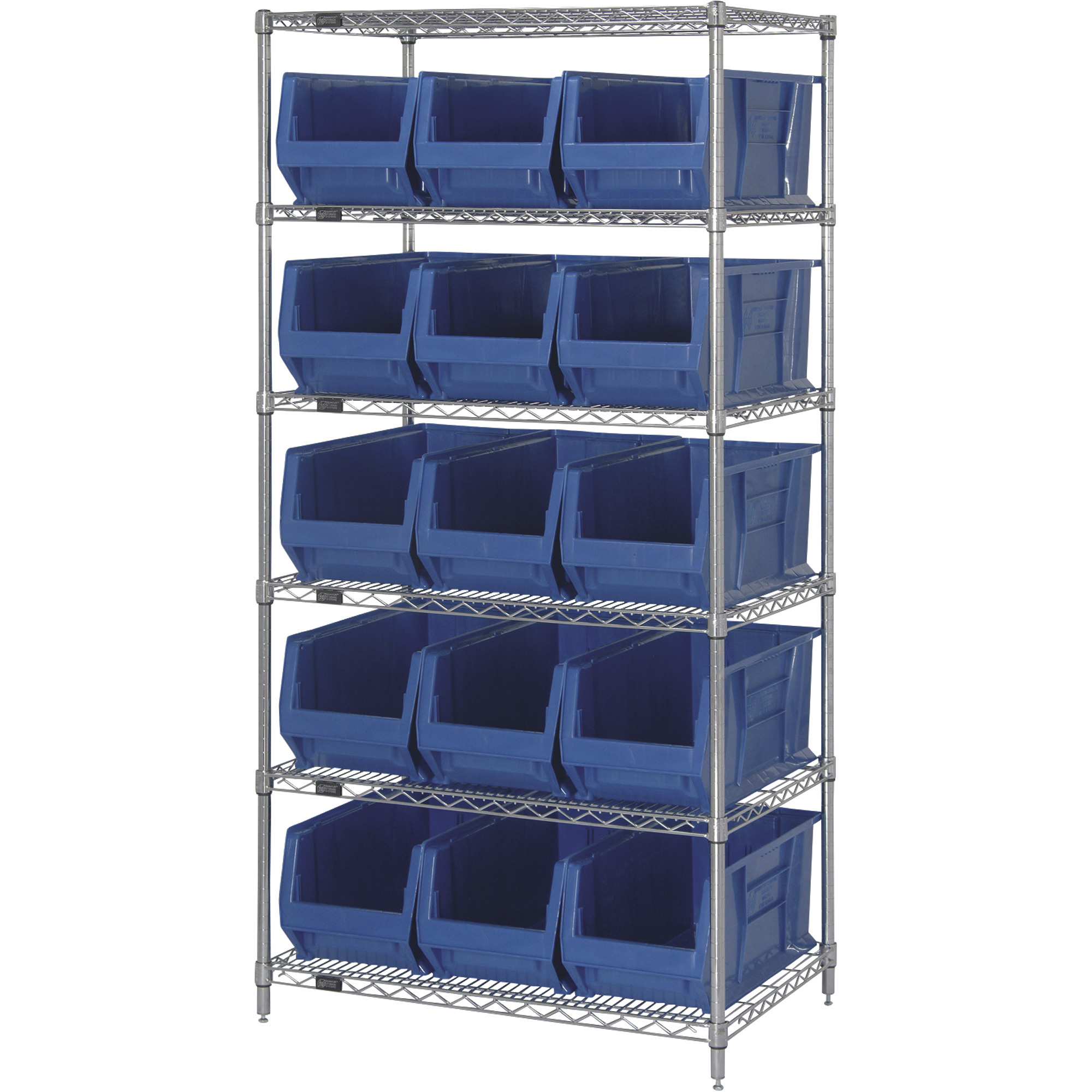 Single shelving online unit