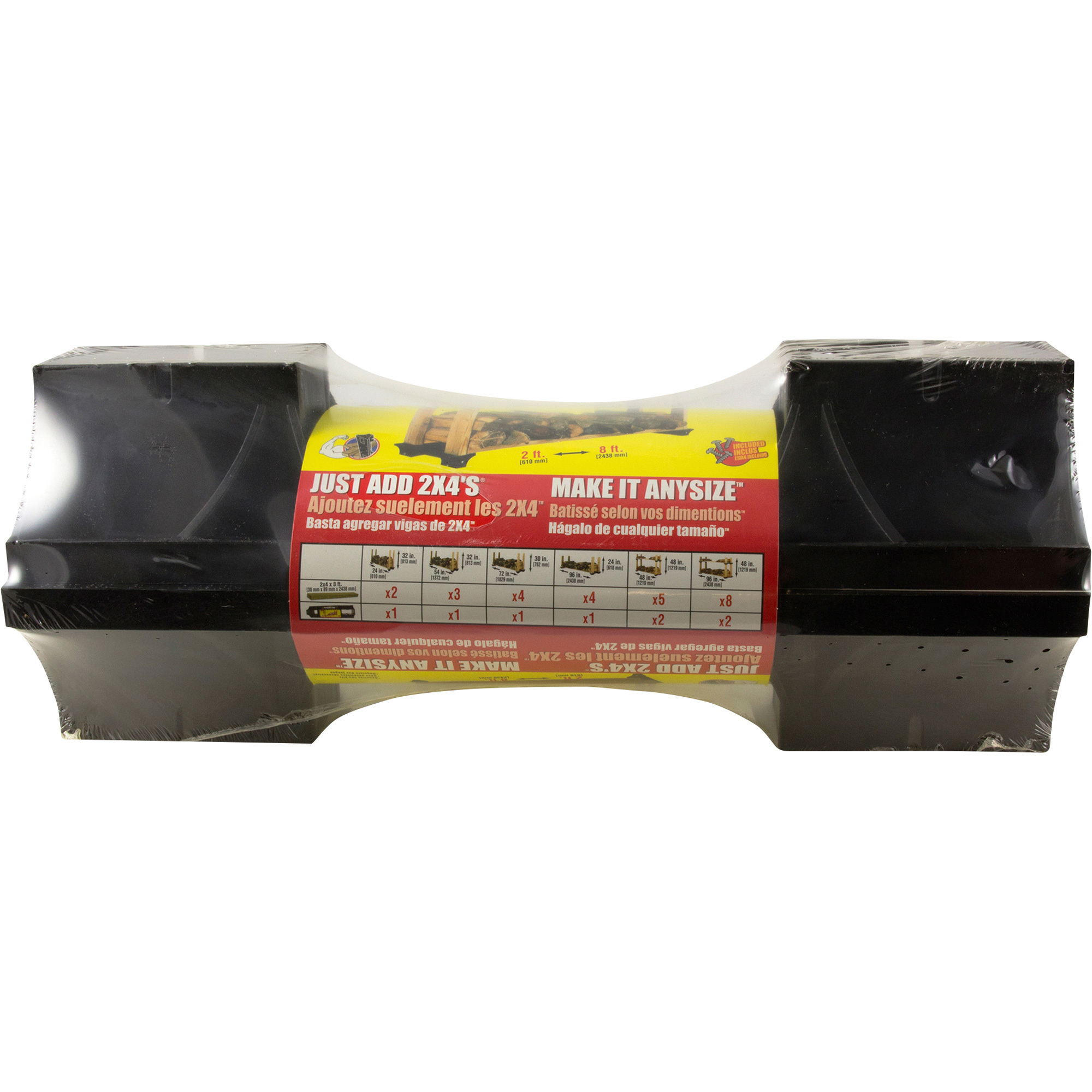 2x4 Basics Firewood Rack Bracket Kit, Model 90142MI Northern Tool