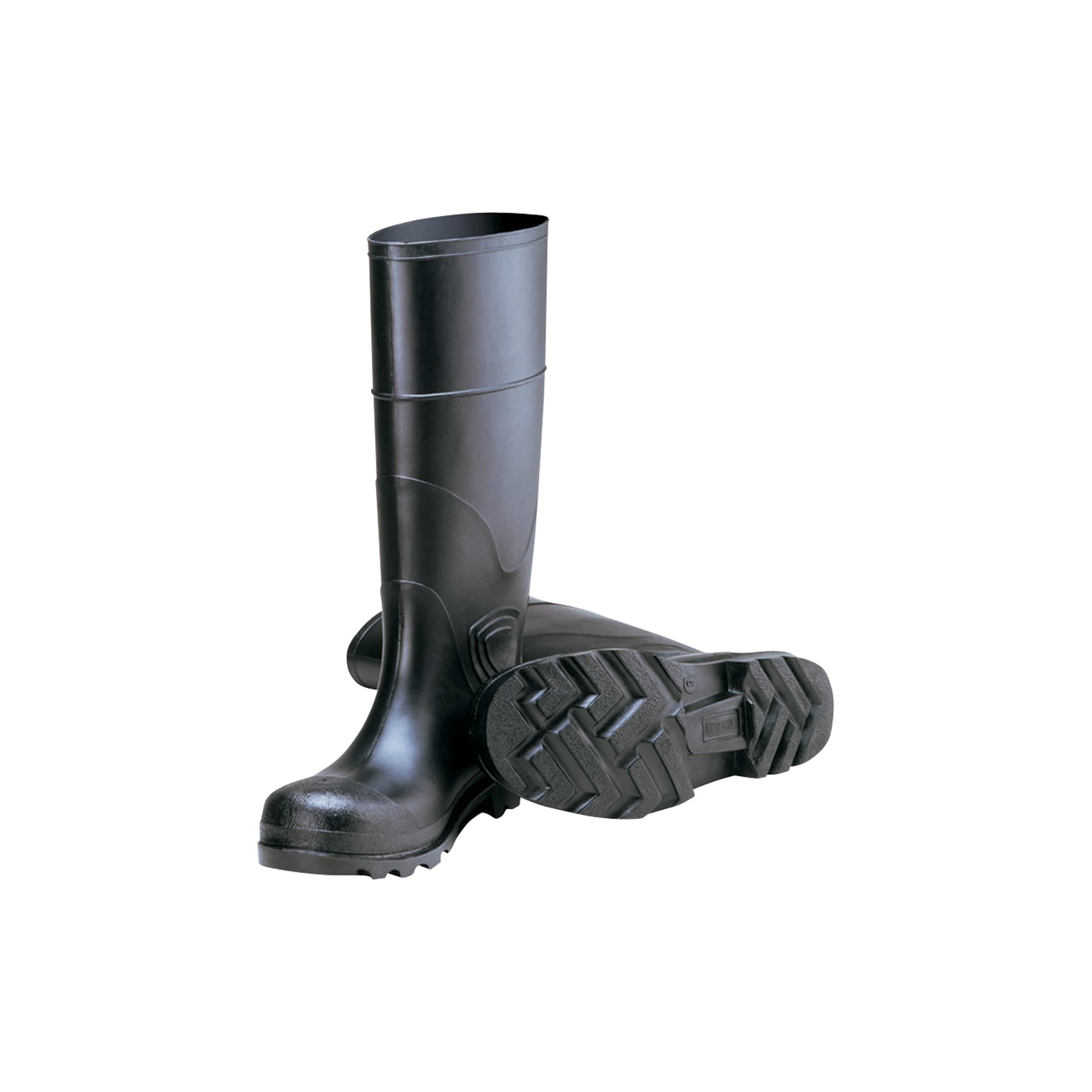 Tingley Mens Black PVC Knee Boots Size 7