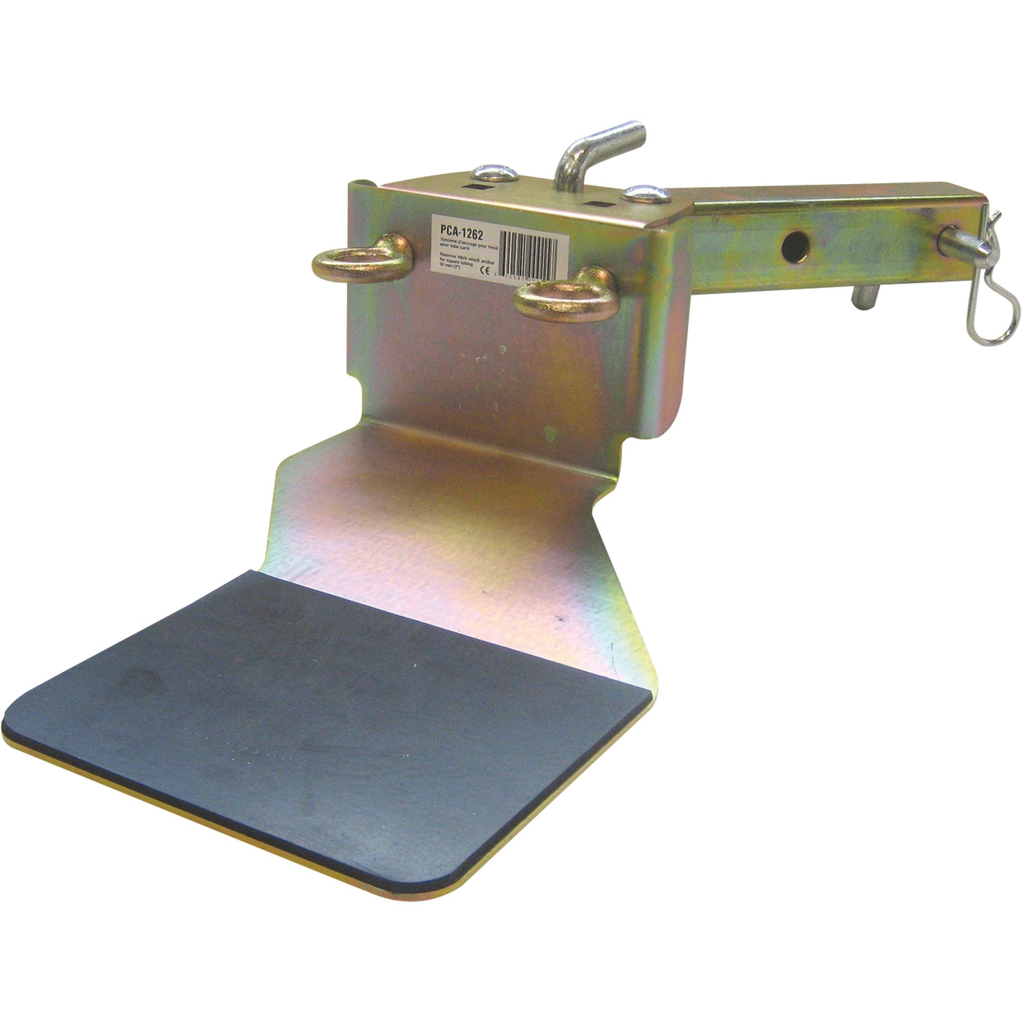 Portable Winch 2in. Receiver Hitch Mount for Portable Capstan Winch ...