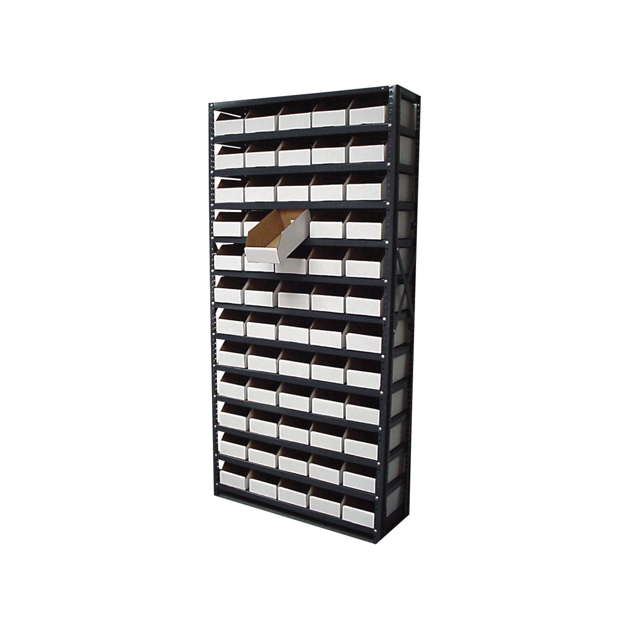 Corrugated Shelf with 60 Bin Units | Northern Tool