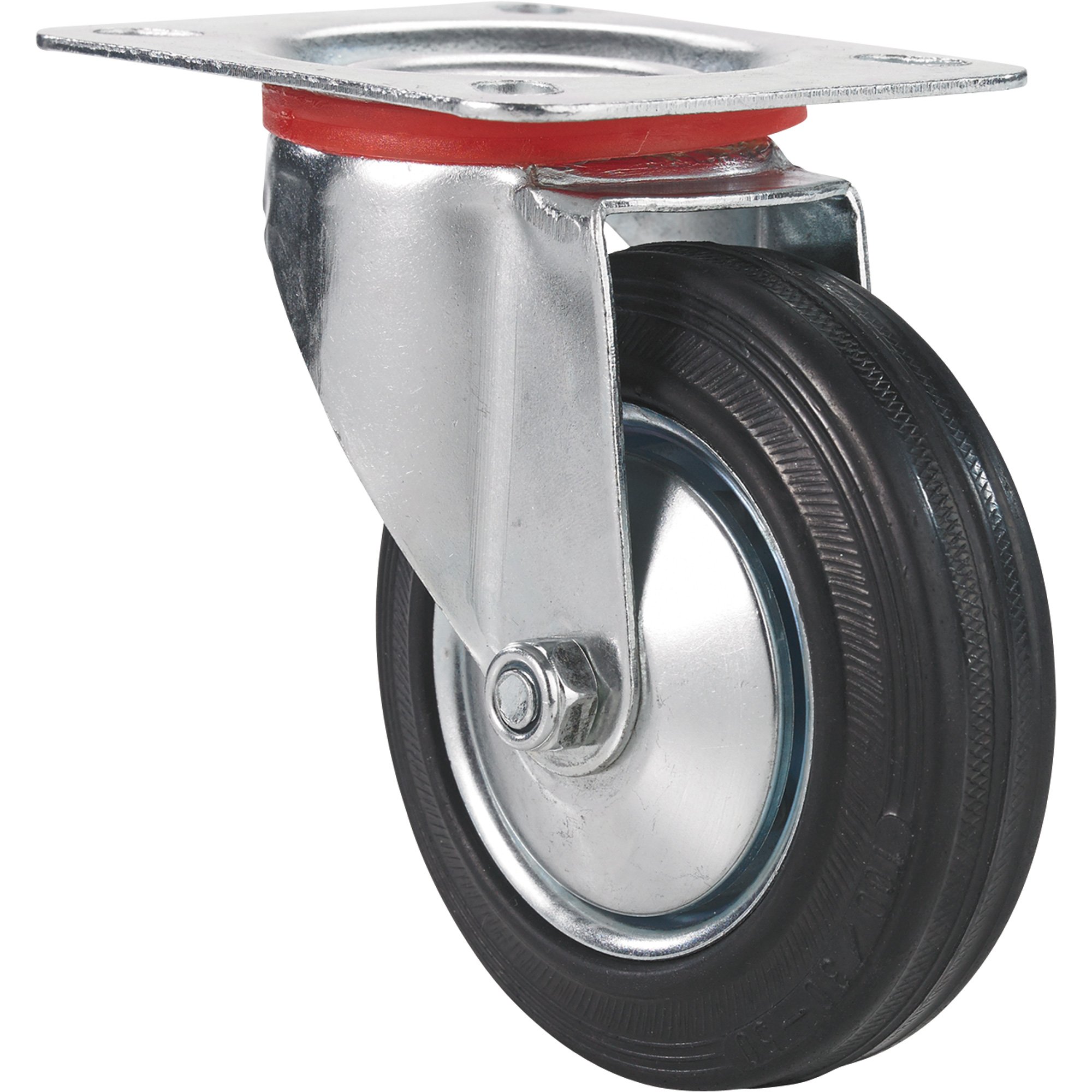 4in. Swivel Rubber Caster Northern Tool