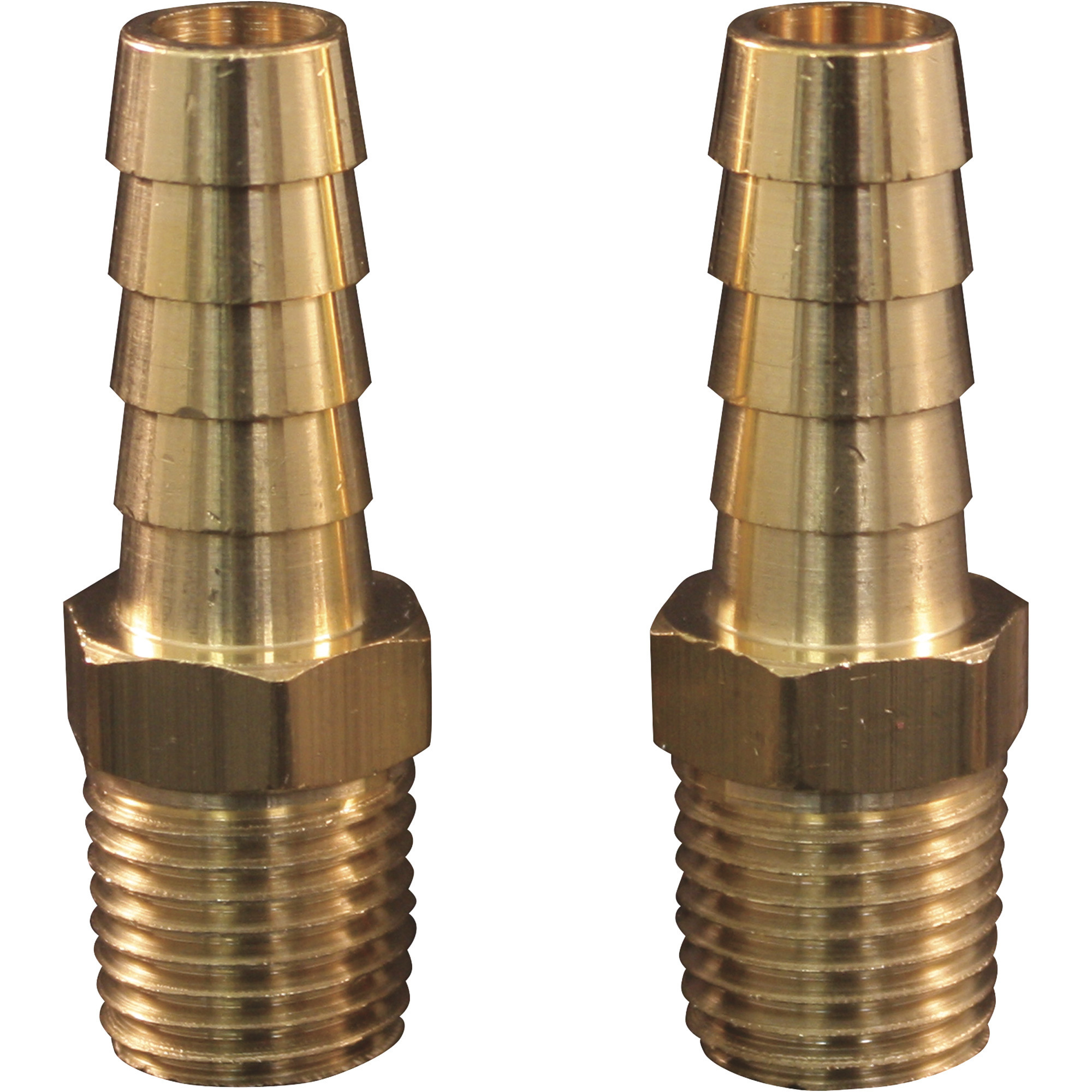Milton 3/8in. x 1/4in. Male Barbed Hose End, Model# S-600