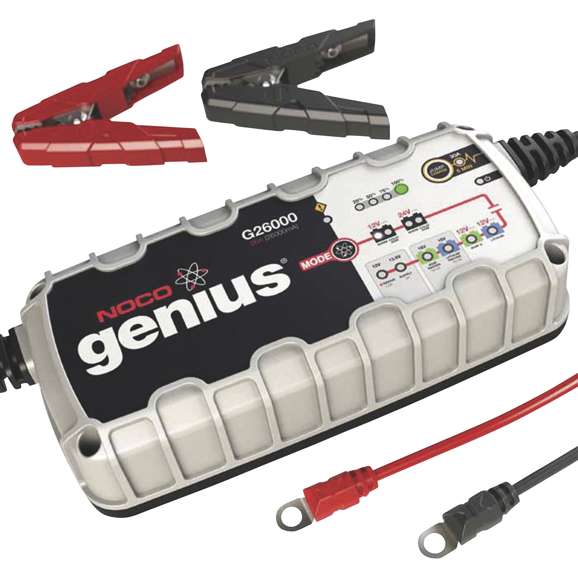 NOCO Genius 5 Charger - No Lift Install System