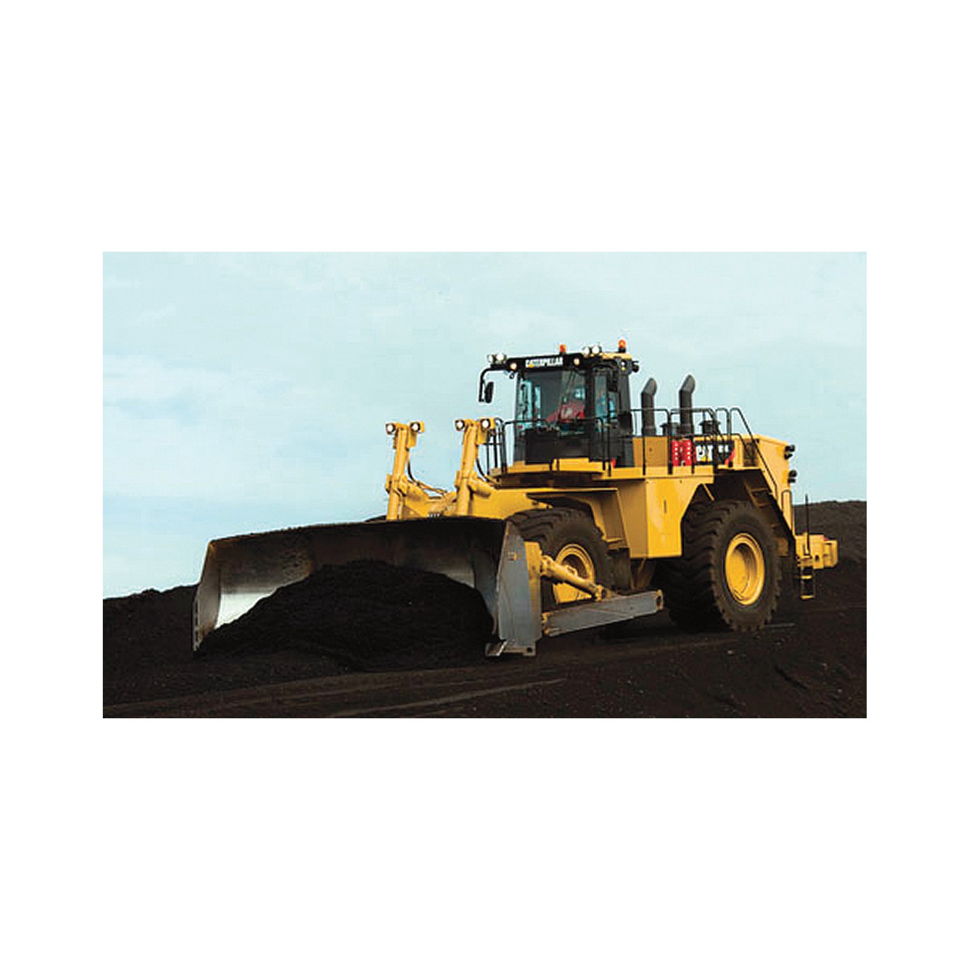 CAT 854K Wheel Dozer Die-Cast Collectible — 1:50 Scale