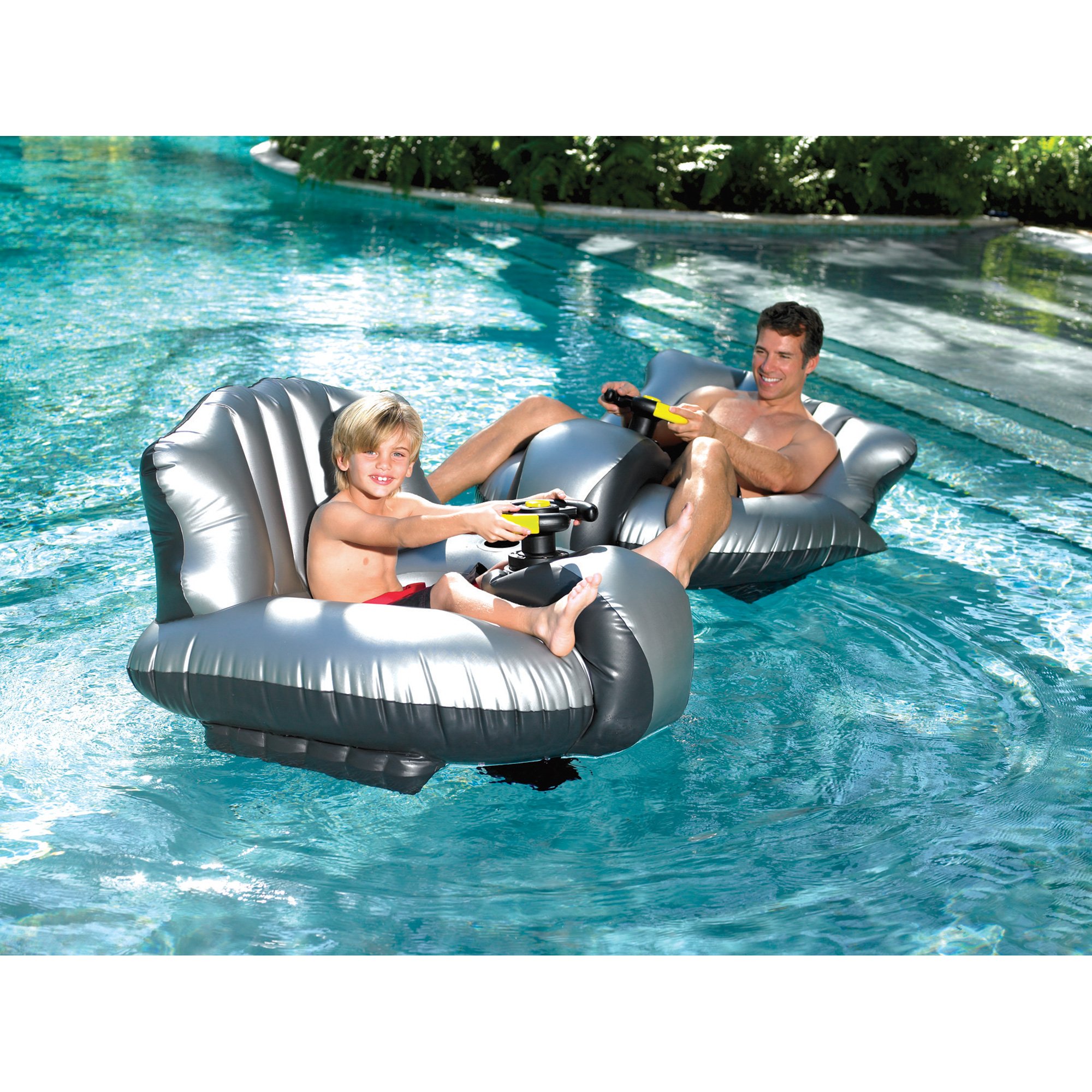 Excalibur Electronics Motorized Bumper Boat with Water Cannon