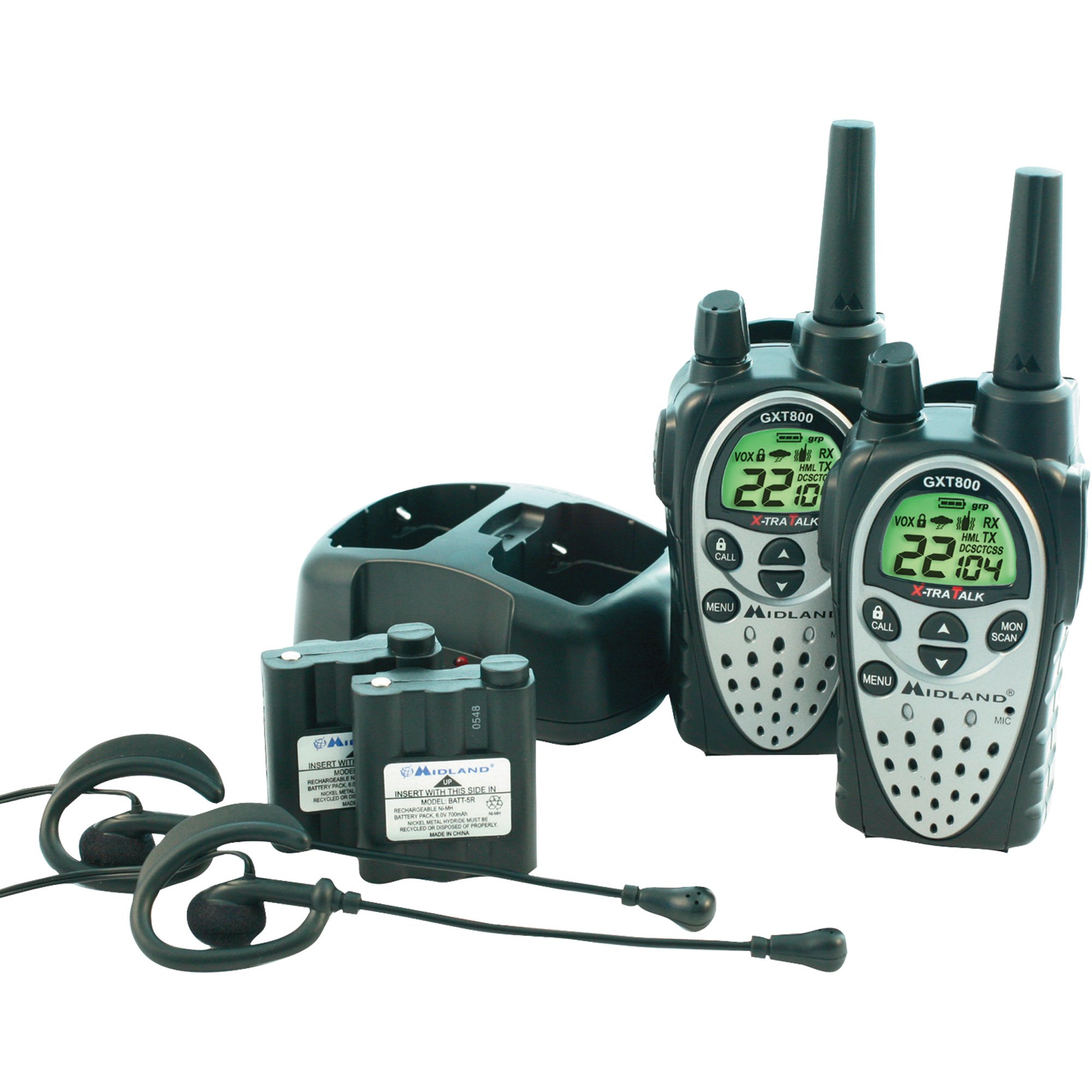 Midland Waterproof Direct Call GMRS Radio — Pair, 26-Mile Range, Model#  GXT800VP4 Northern Tool